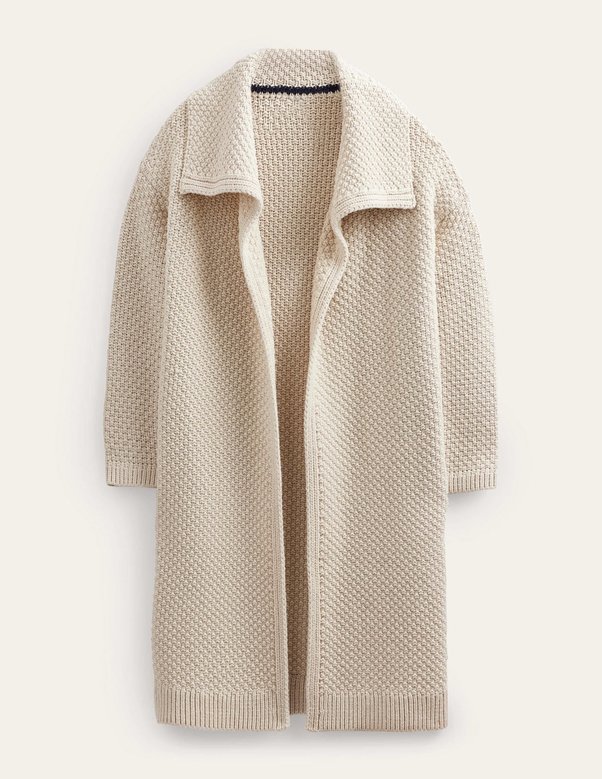 Manteau texturé en laine épaisse façon gilet-Peau de mouton - Image 6
