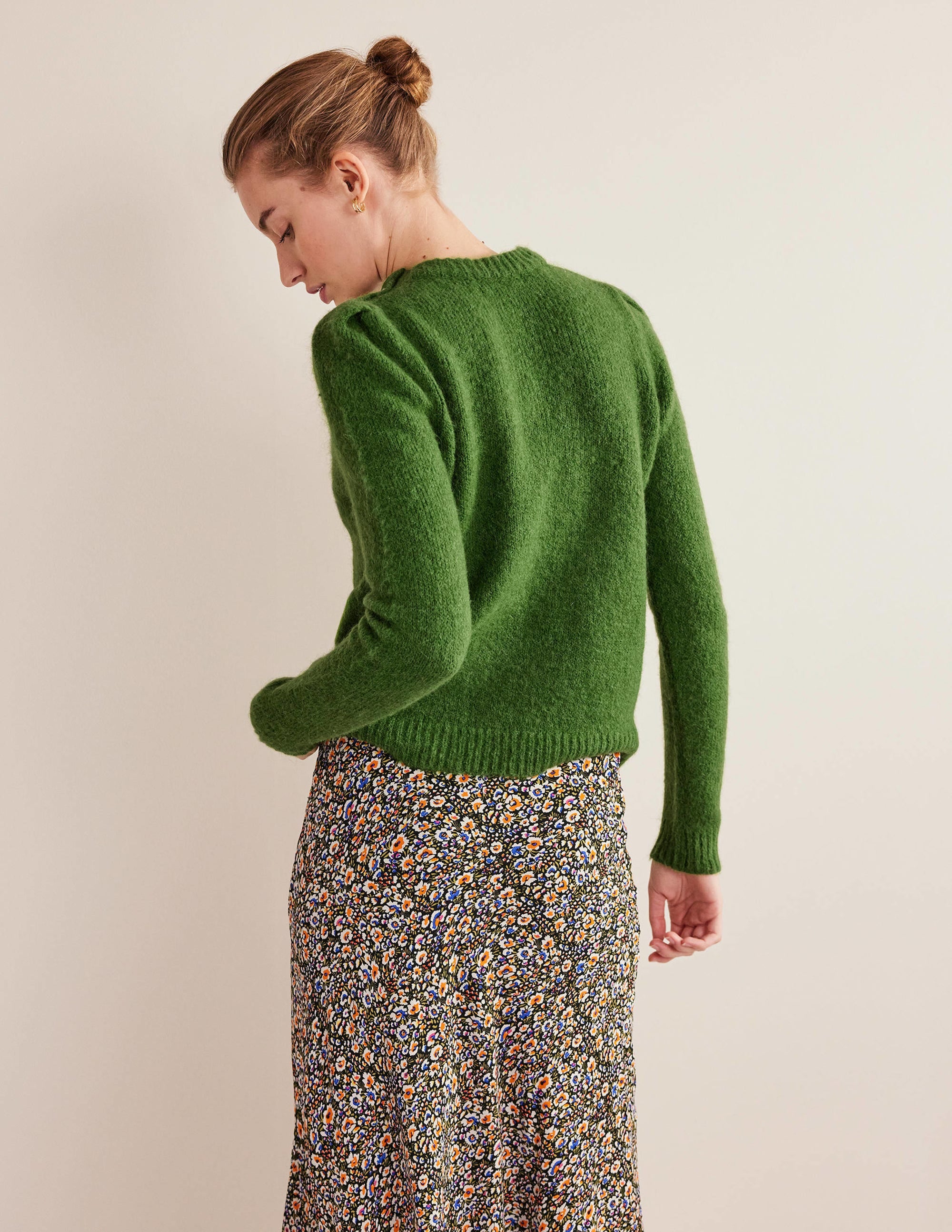 Pull avec boutons aux épaules-Fève - Image 3