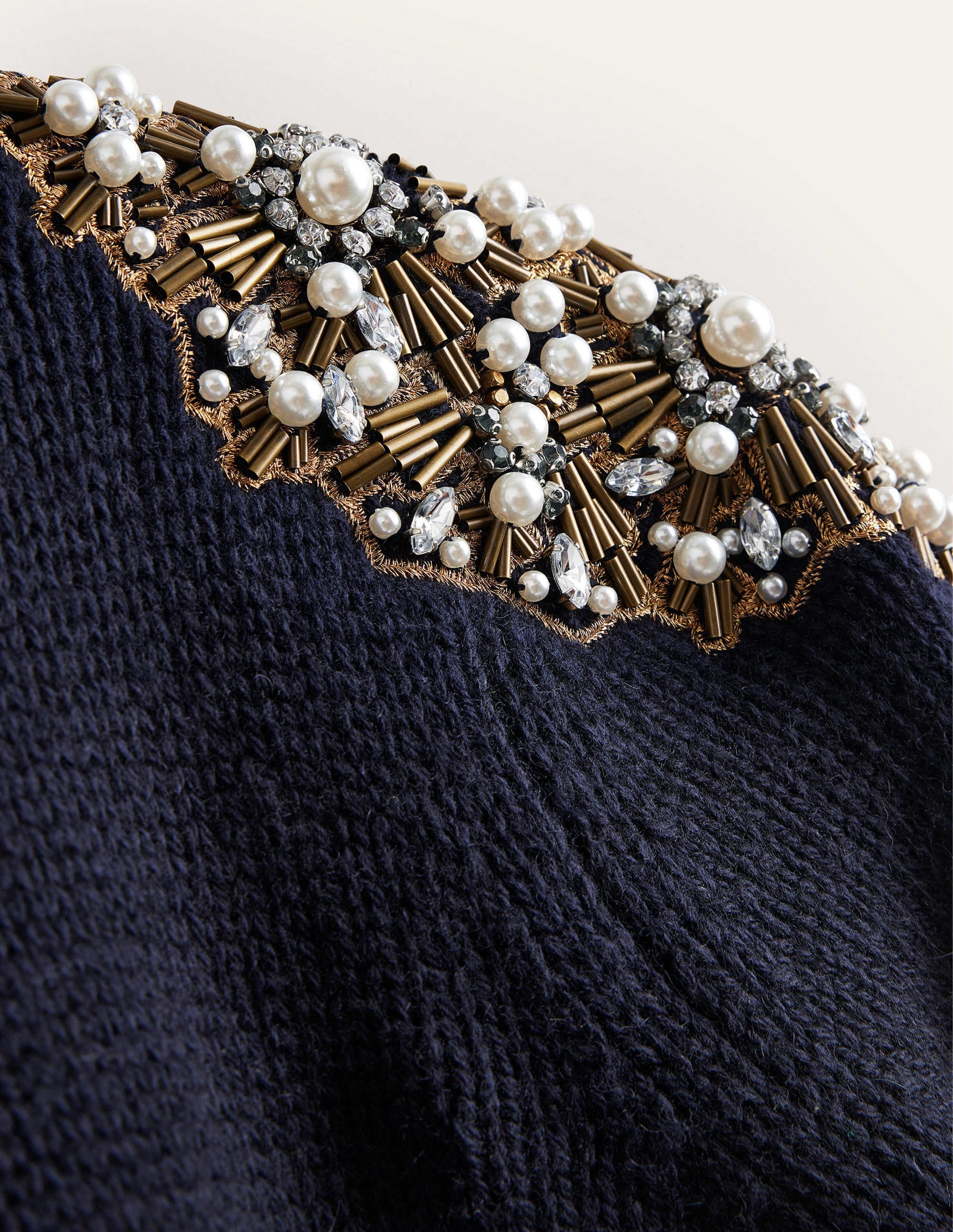 Pull ornementé-Ornement bleu marine - Image 6