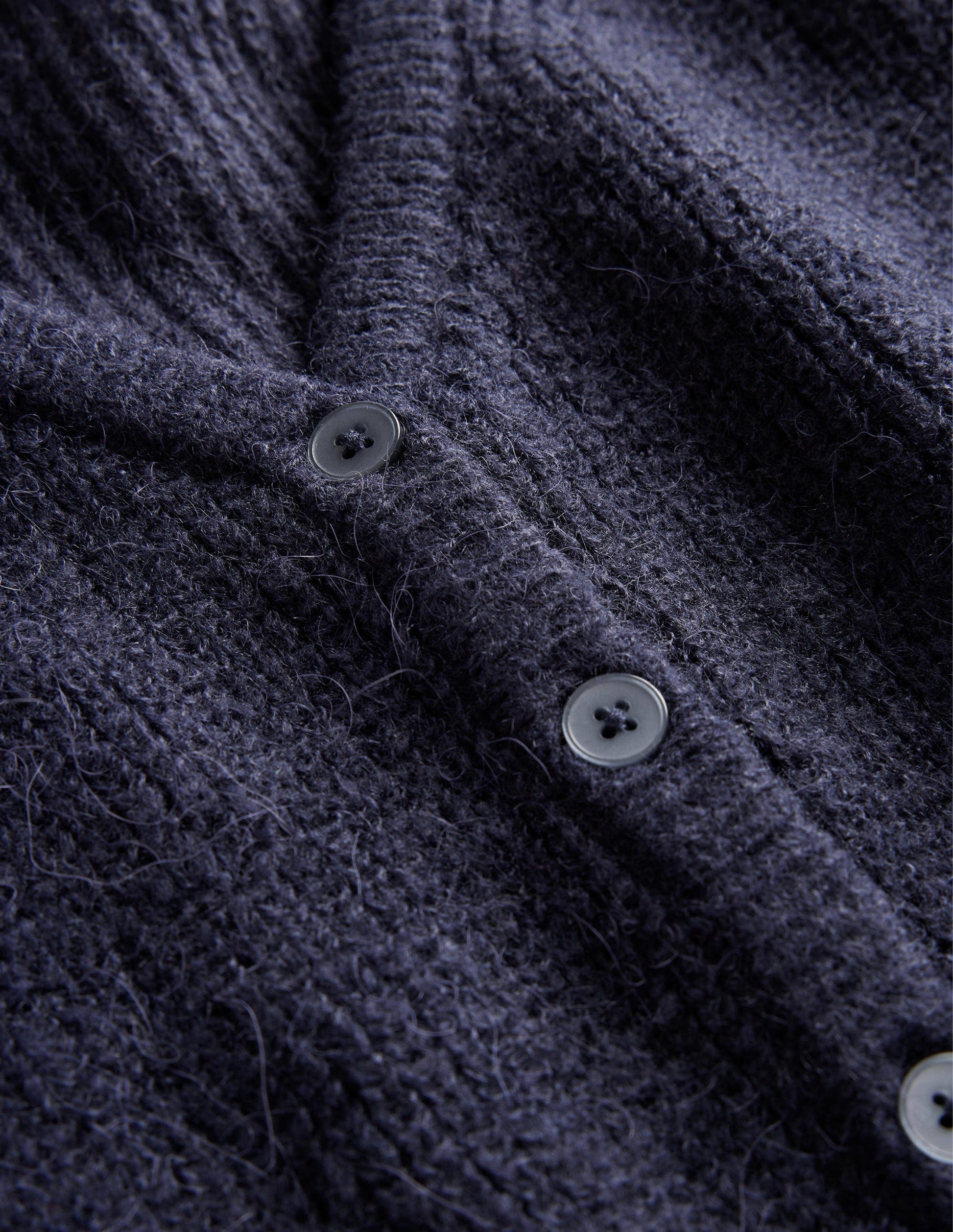 Gilet court duveteux-Bleu marine-6