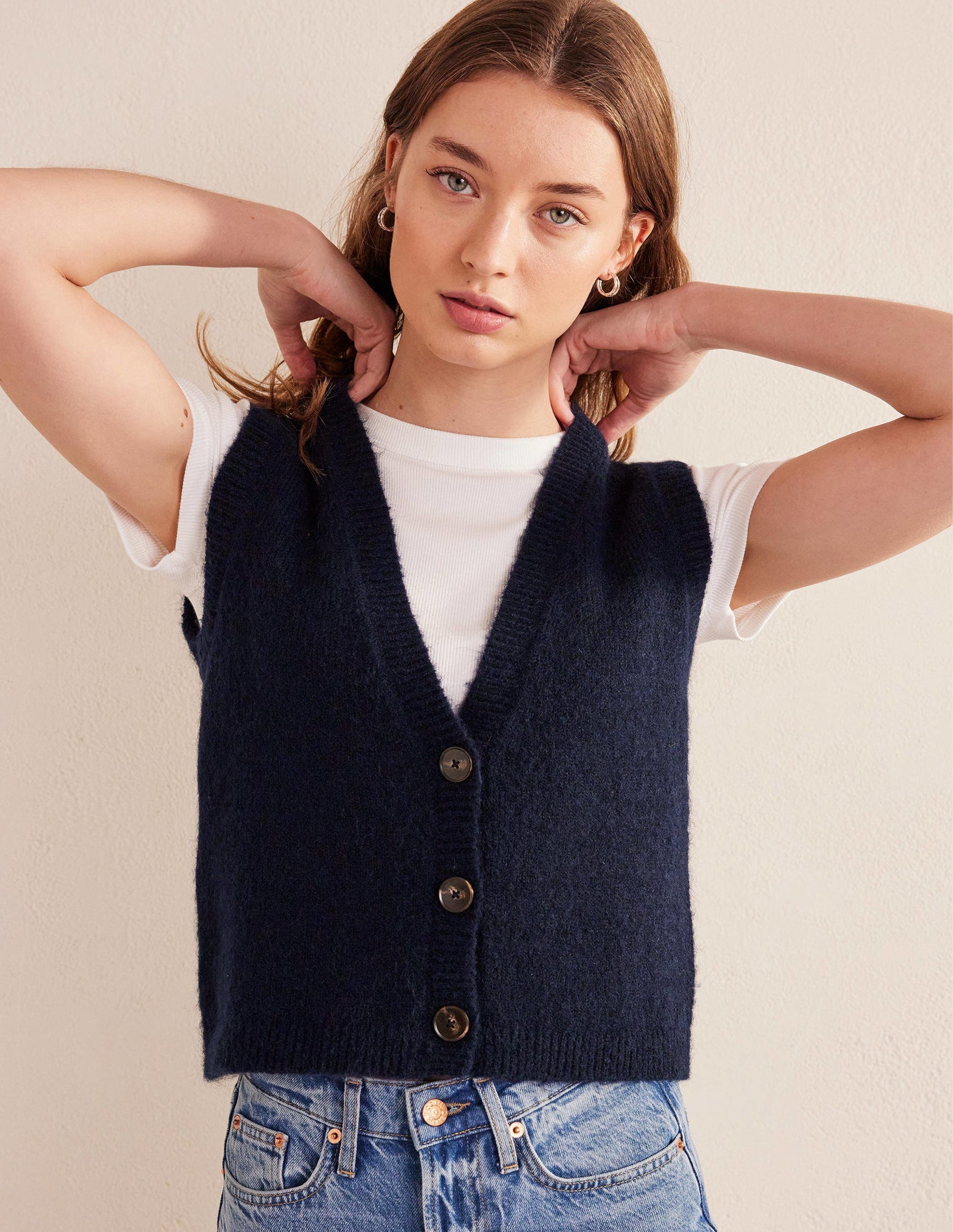 Cardigan-Pullunder-Marineblau-1