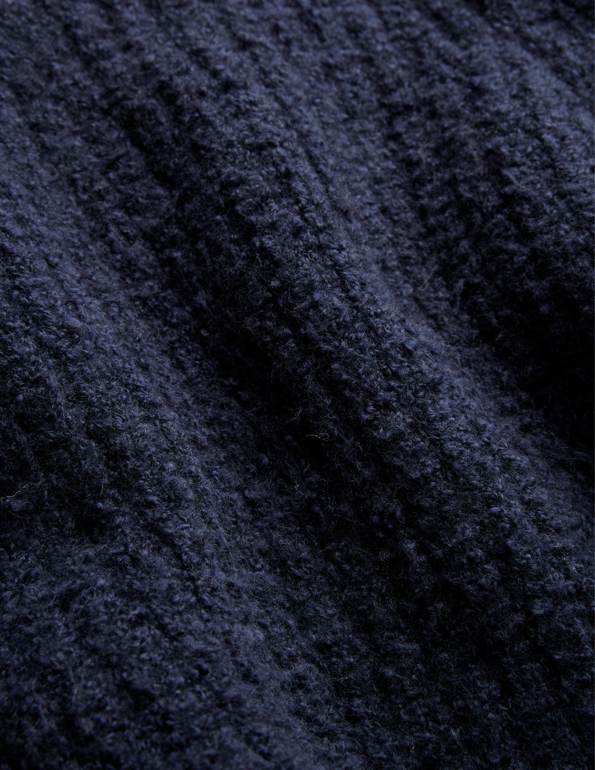 Engineered Rib Pleat Jumper-Navy - Image 6