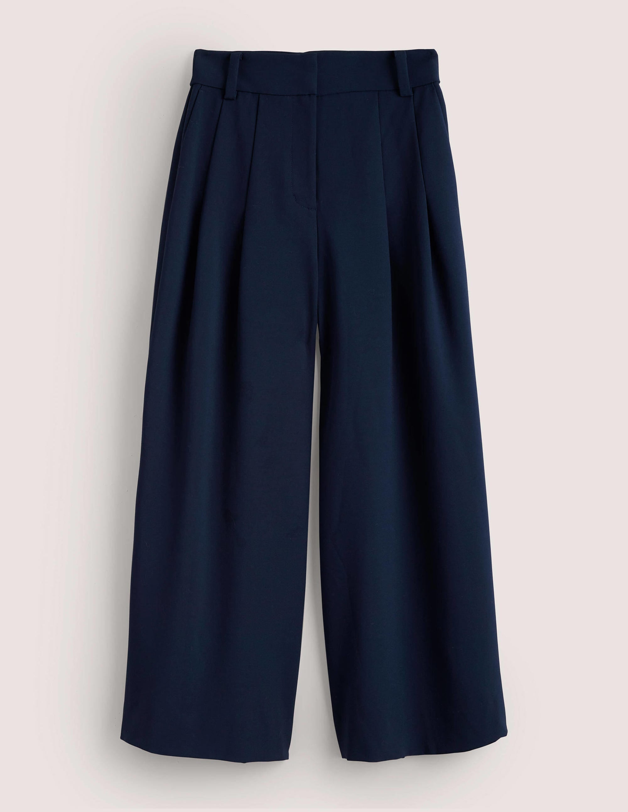 Jupe-culotte taille haute-Bleu marine - Image 6