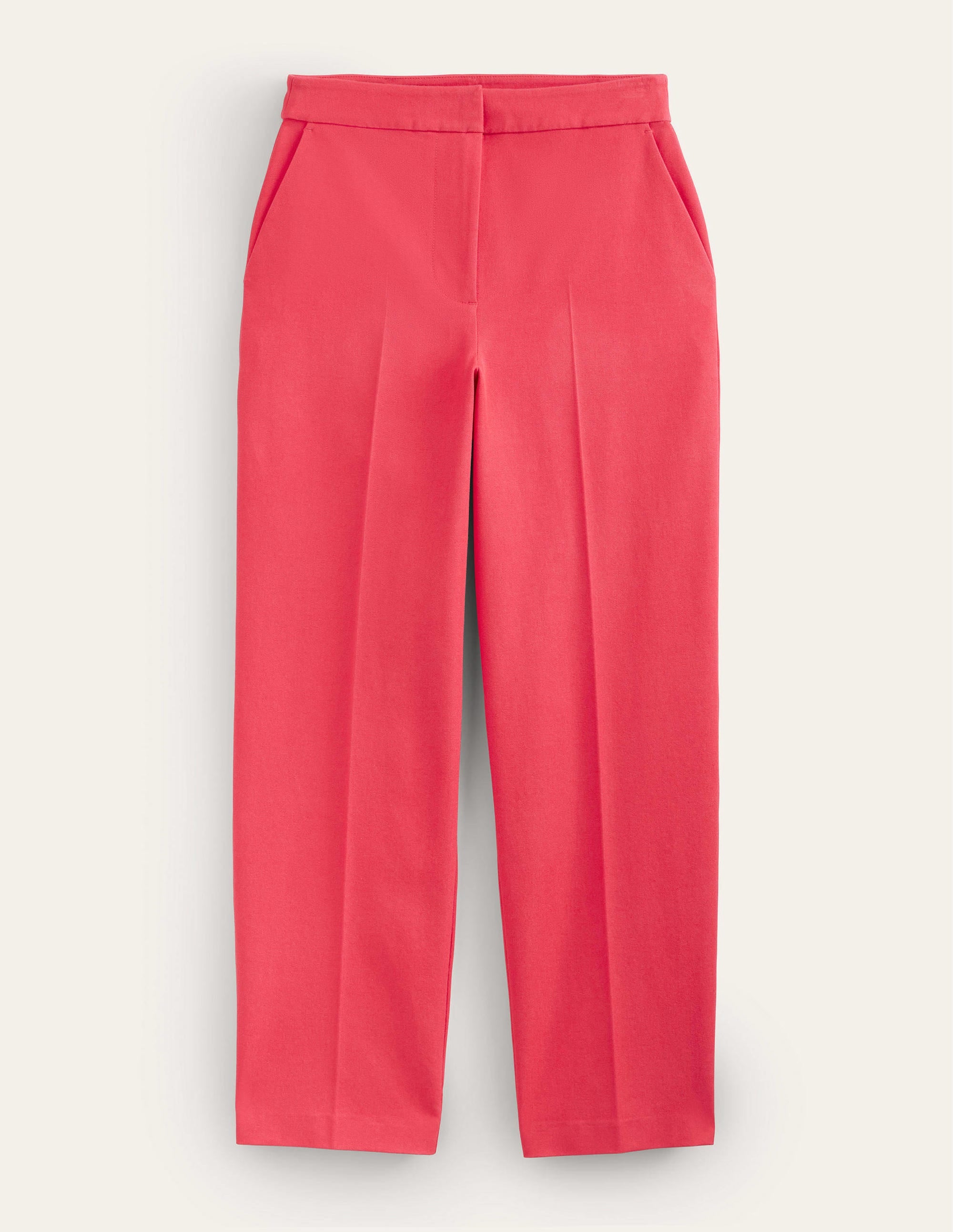 Pantalon droit en bi-stretch-Camélia - Image 6