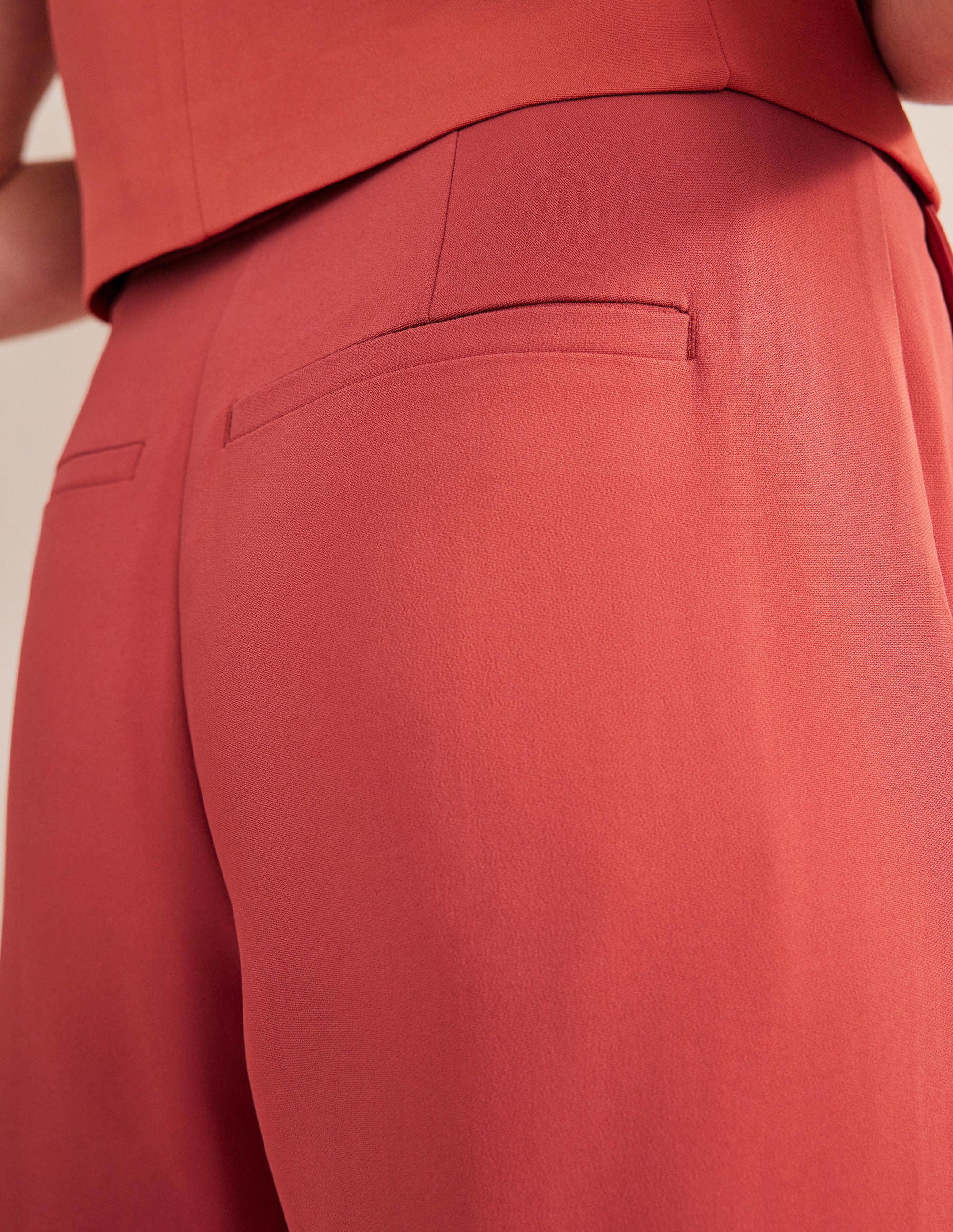 Pantalon large et fluide-Renard - Image 2