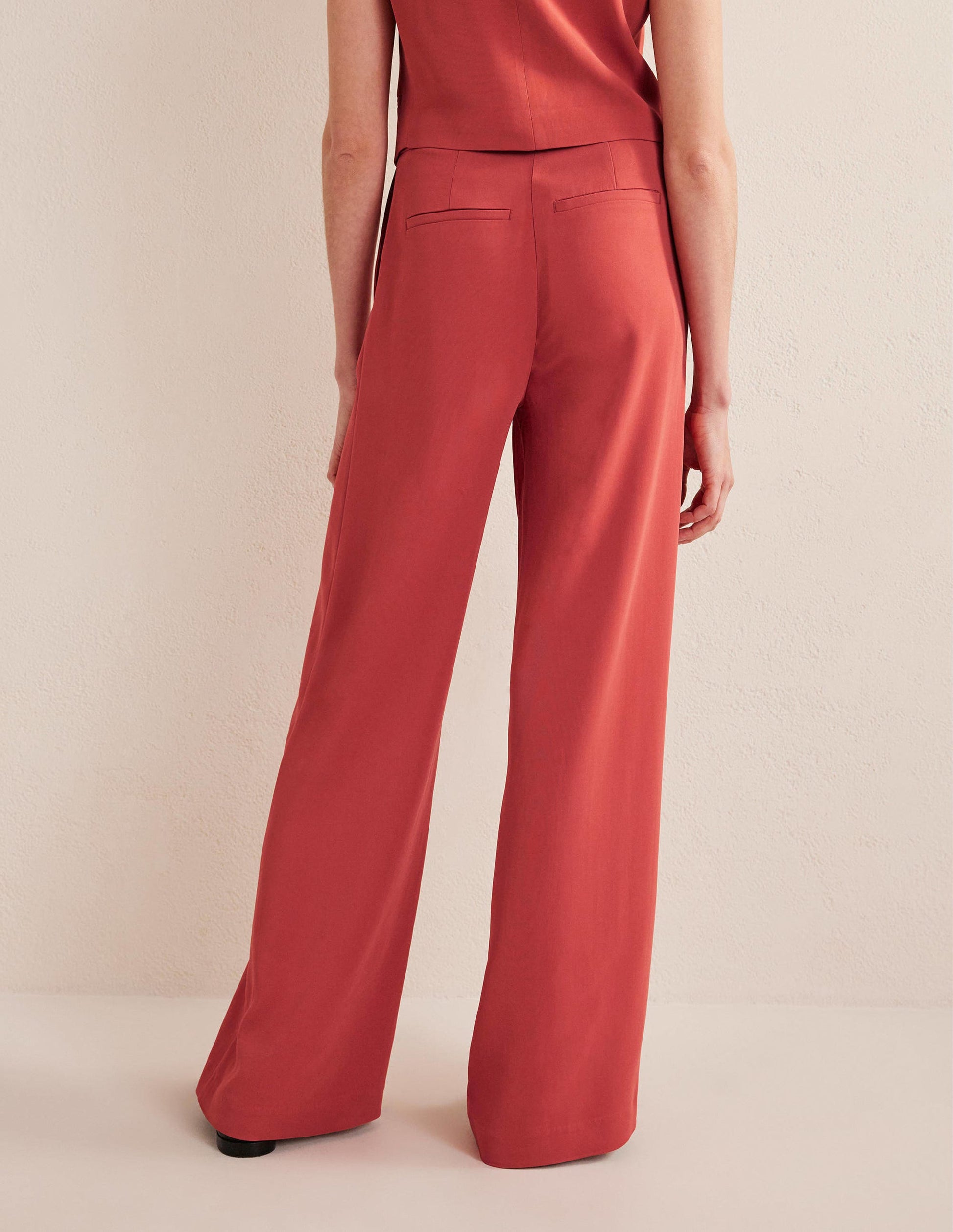Pantalon large et fluide-Renard-3