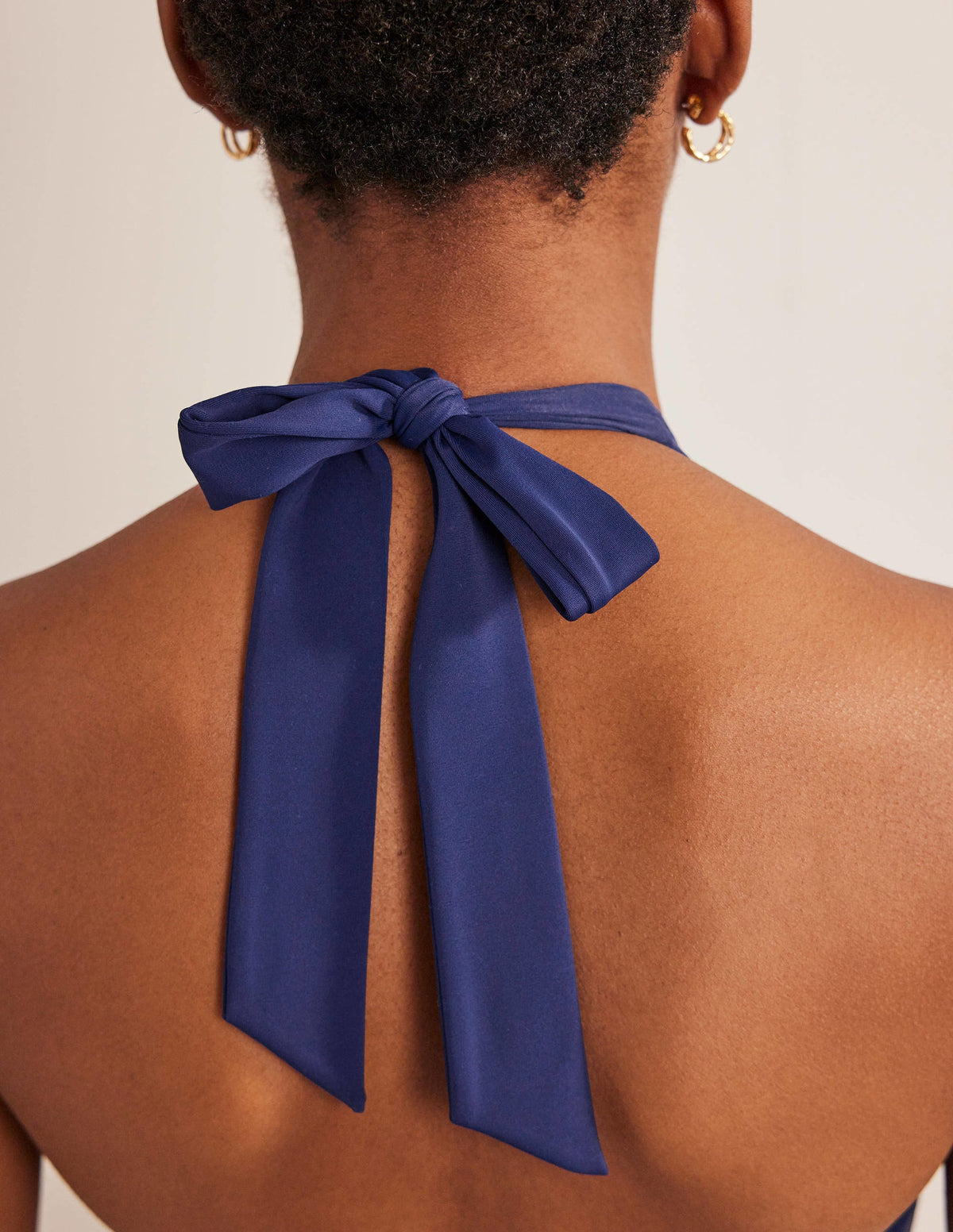 Levanzo Halter Swimsuit-French Navy - Image 4