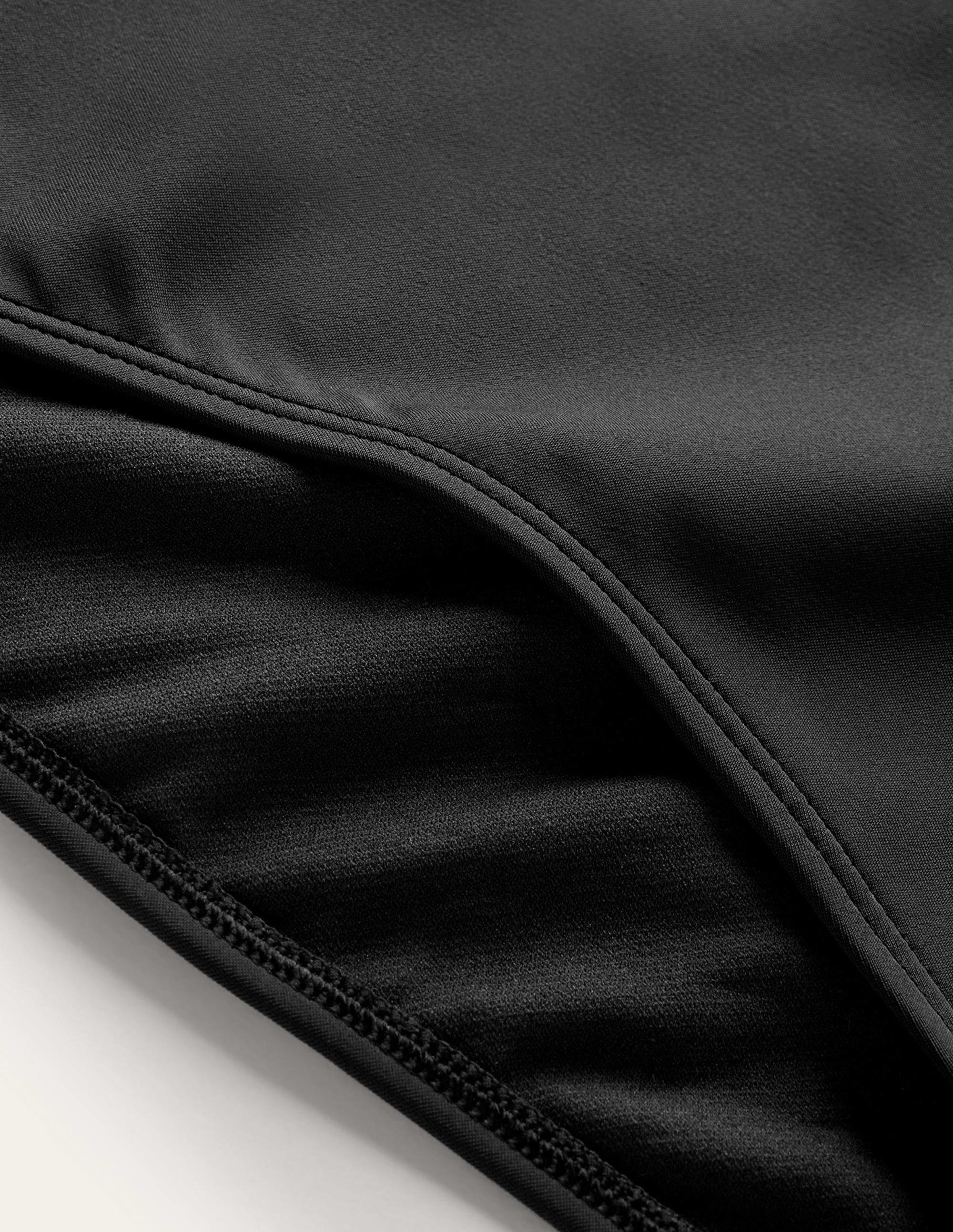 Bas de bikini taille haute-Noir - Image 9