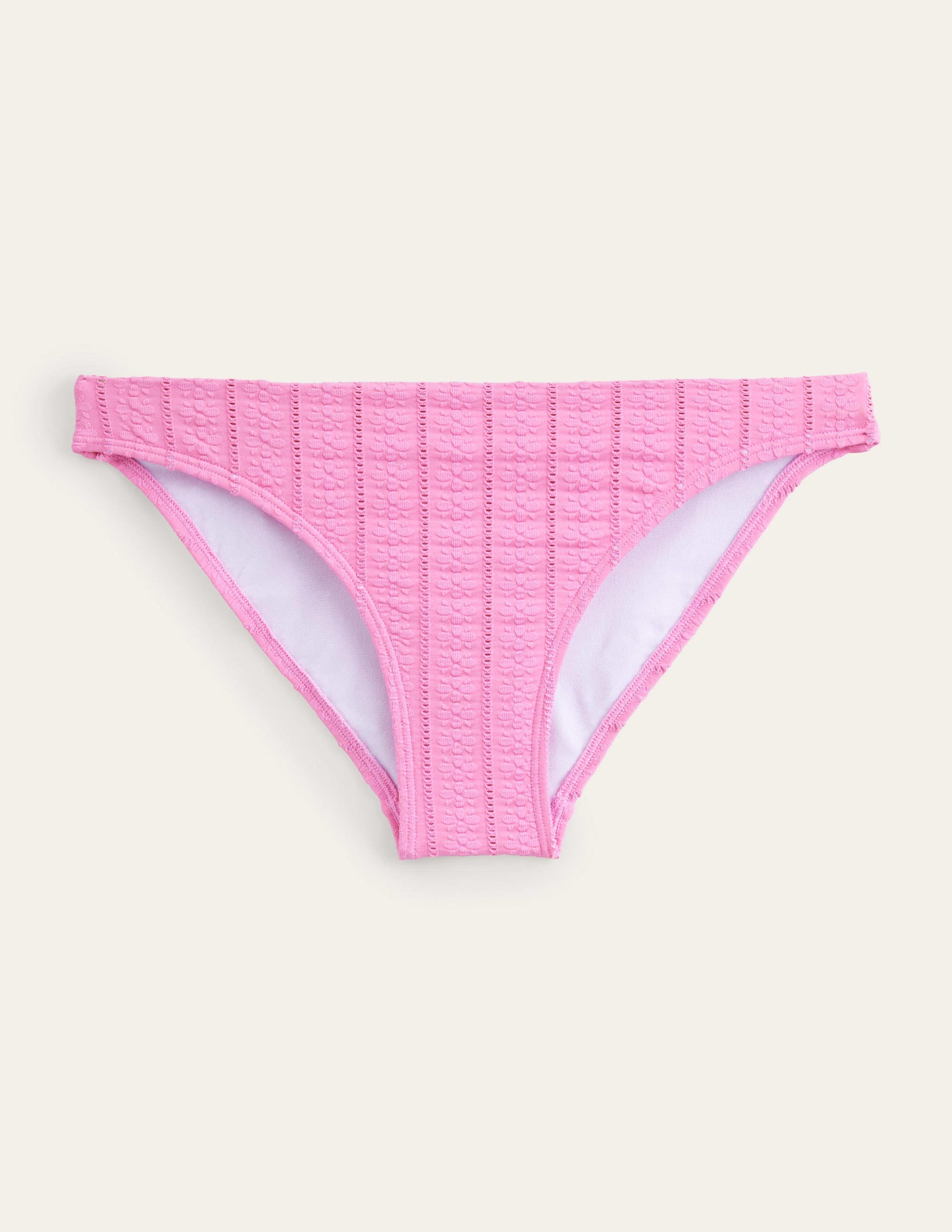 Klassische Bikinihose-Zuckerwattenrosa, Strukturiert - Image 5