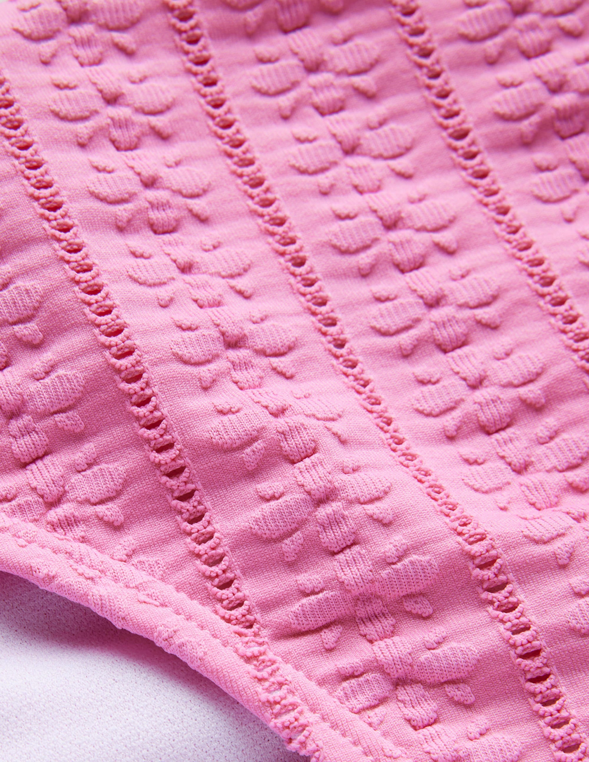 Klassische Bikinihose-Zuckerwattenrosa, Strukturiert - Image 6