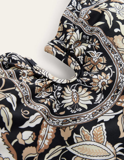U bar Swimsuit-Nero, Paisley Vine-6