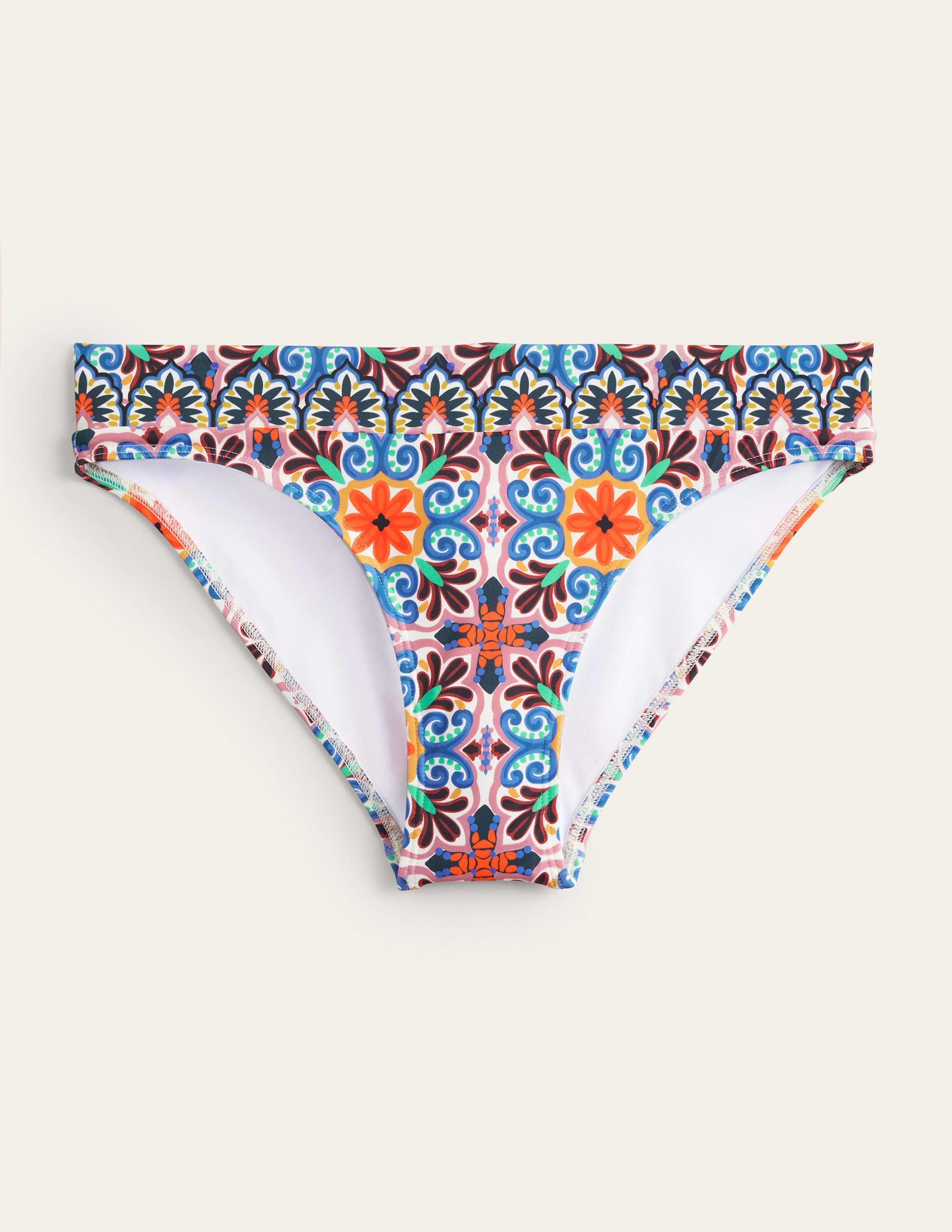 Ithaca Bikinihose mit Einsatz-Bunt, Gobelinmuster - Image 5