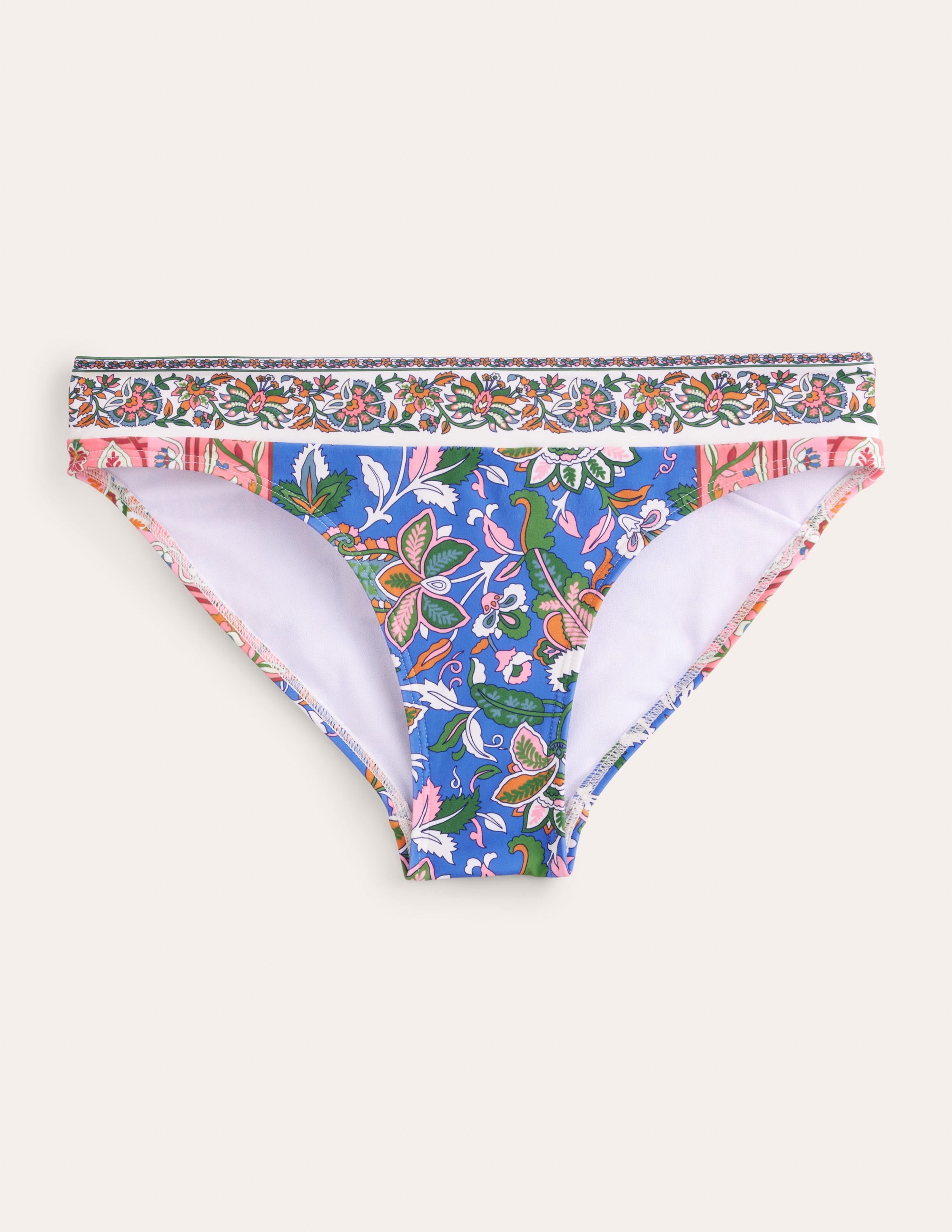 Ithaca Bikinihose mit Einsatz-Dunkelblau, Paisley-Ranken - Image 5