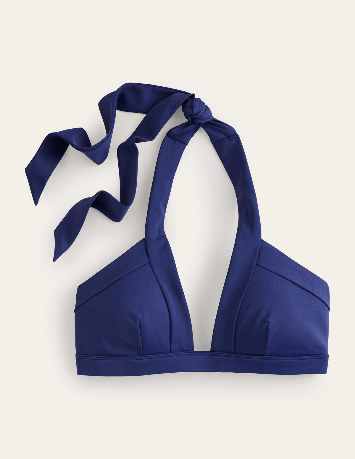 Ithaca Halter Bikini Top-French Navy - Image 2