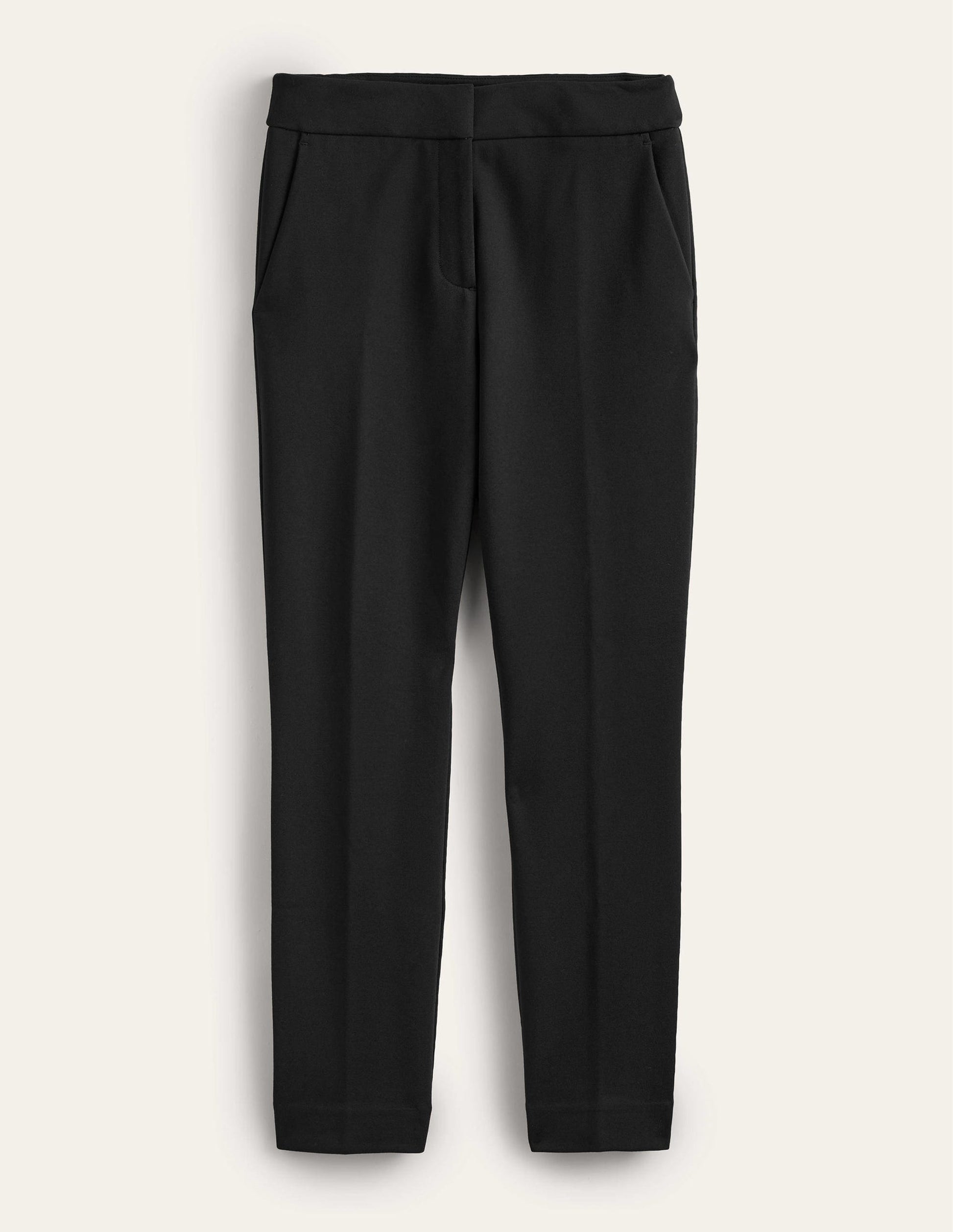 Hampshire 7/8 Ponte Trousers-BLACK-6