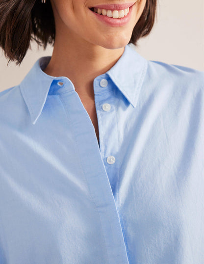 Oversize-Baumwollhemd-Faux-Uni, Oxford-2