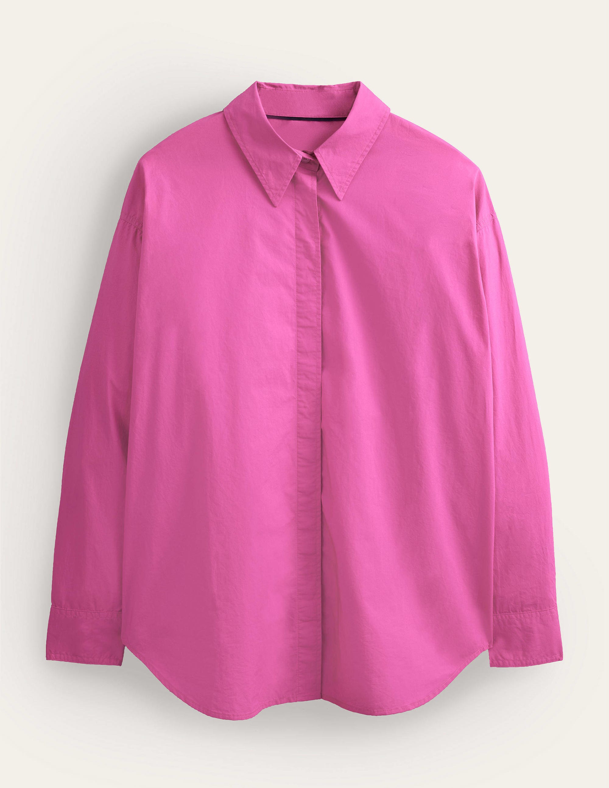 Oversize-Baumwollhemd-Magenta - Image 6