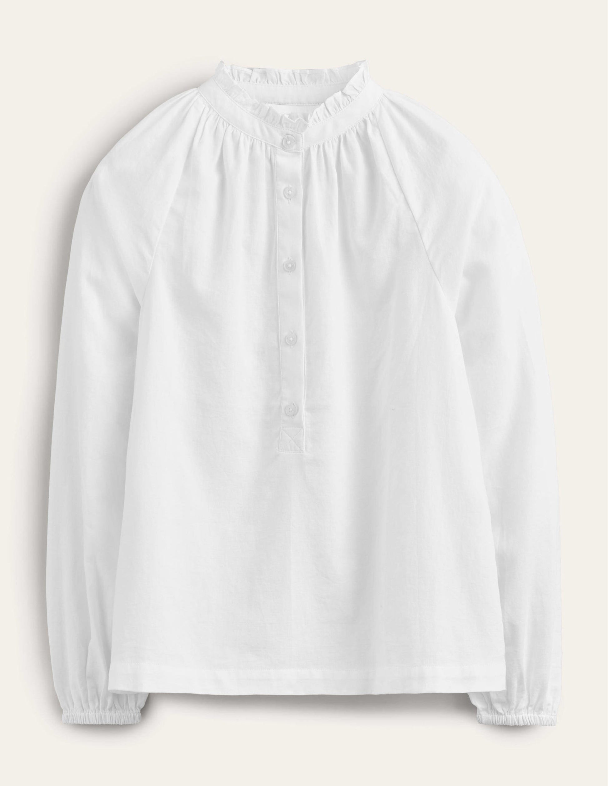 Surchemise pour tous les jours en coton-Blanc-5
