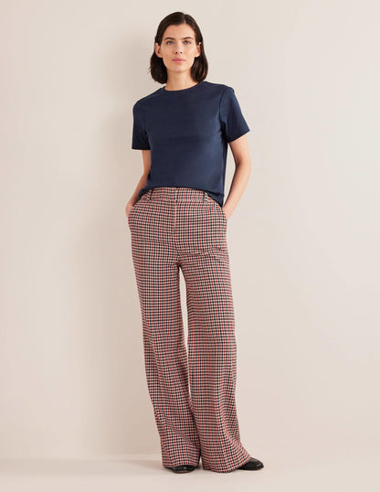 Perfect Cotton T-Shirt-Navy-4