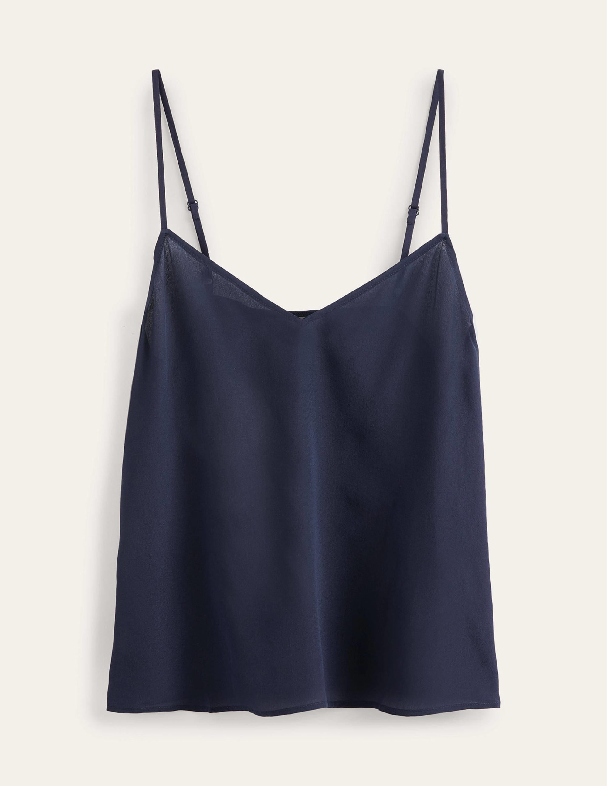 Silk Cami-Navy - Image 5