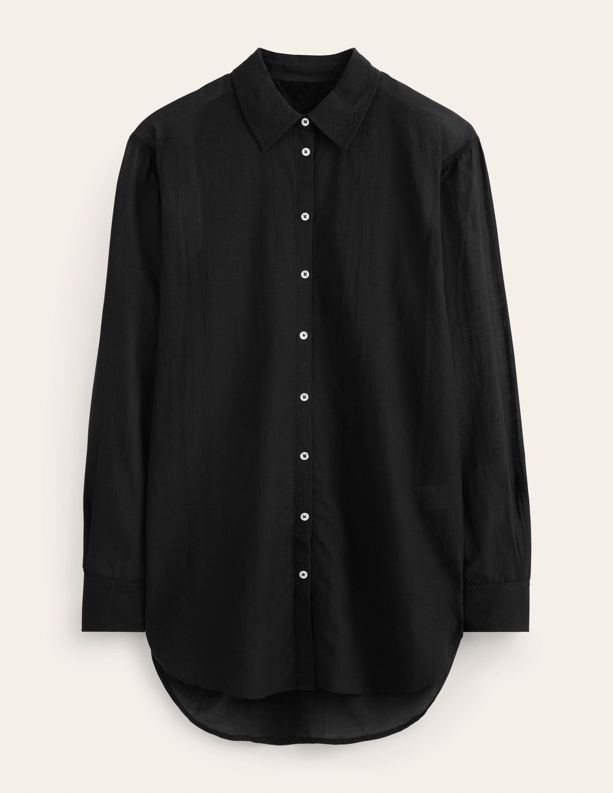 Chemise longue de vacances-Noir - Image 2