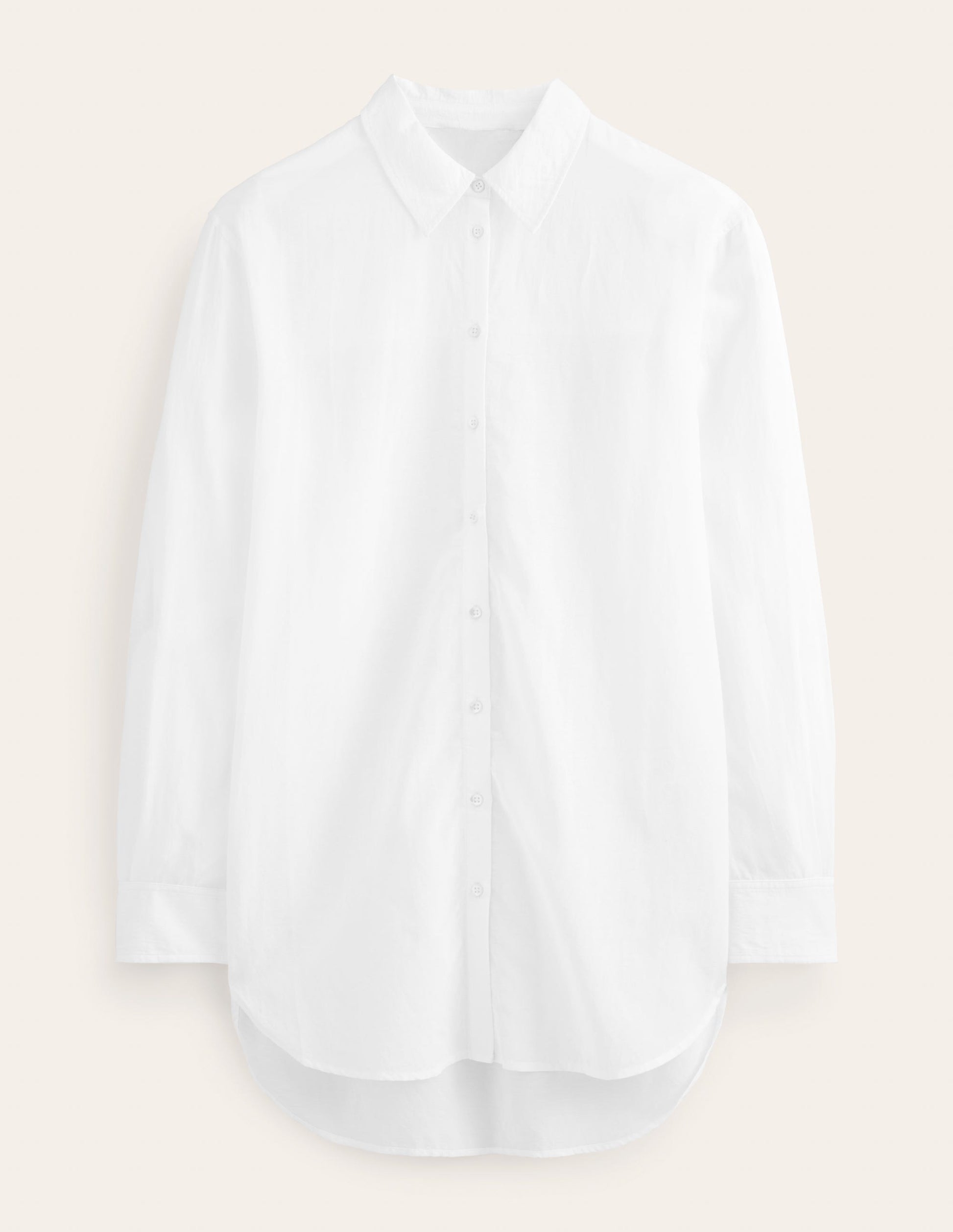 Chemise longue de vacances-Blanc-6