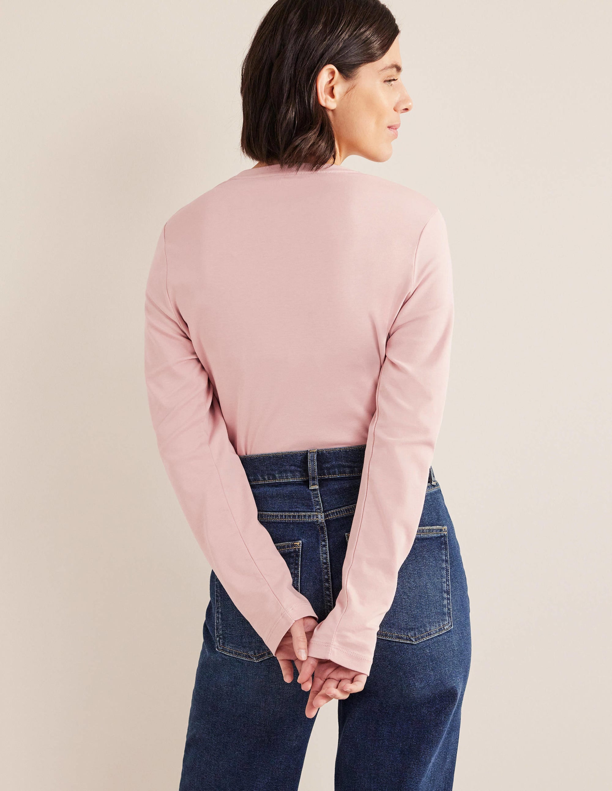 Perfect Long Sleeve T-Shirt-Milkshake - Image 3