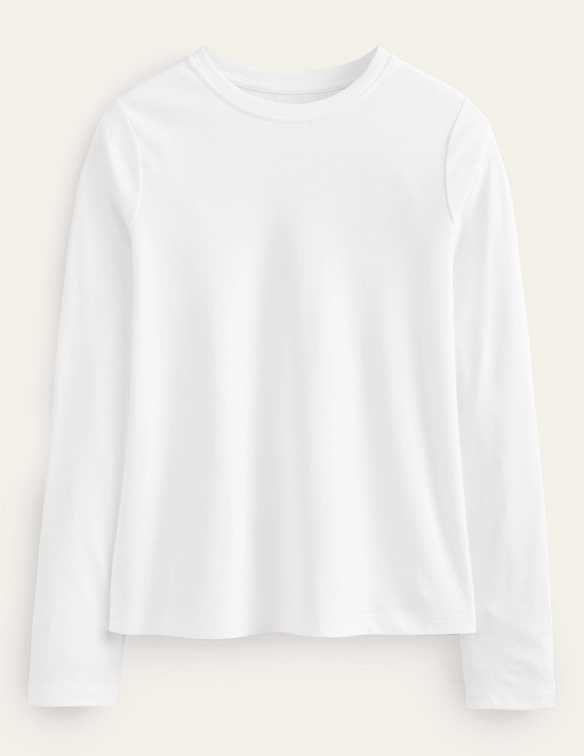 T-shirt parfait à manches longues-Blanc - Image 5