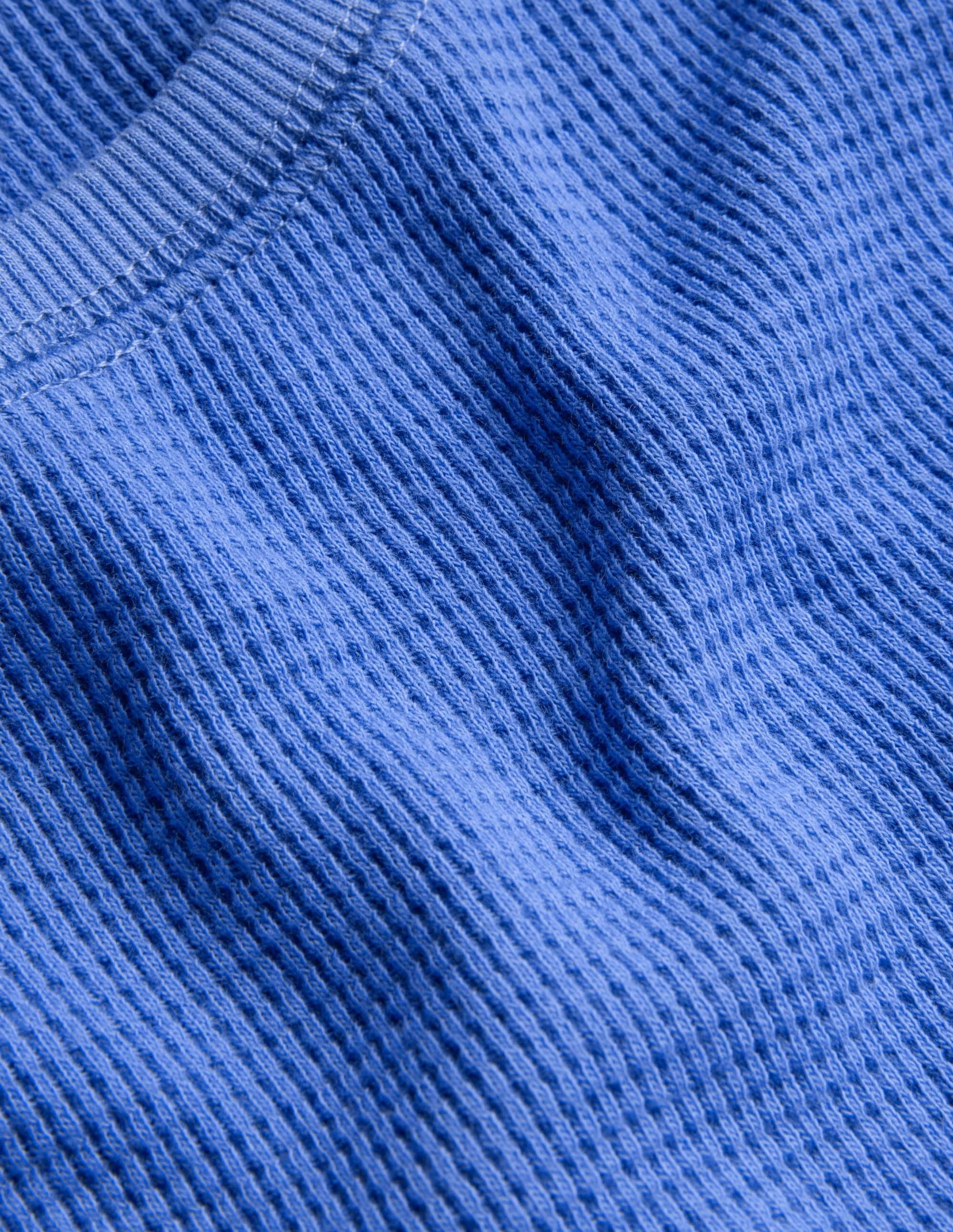 Oberteil mit Waffelstruktur-Nebelblau-3