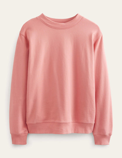 Oversize-Sweatshirt-Zuckerwattenrosa