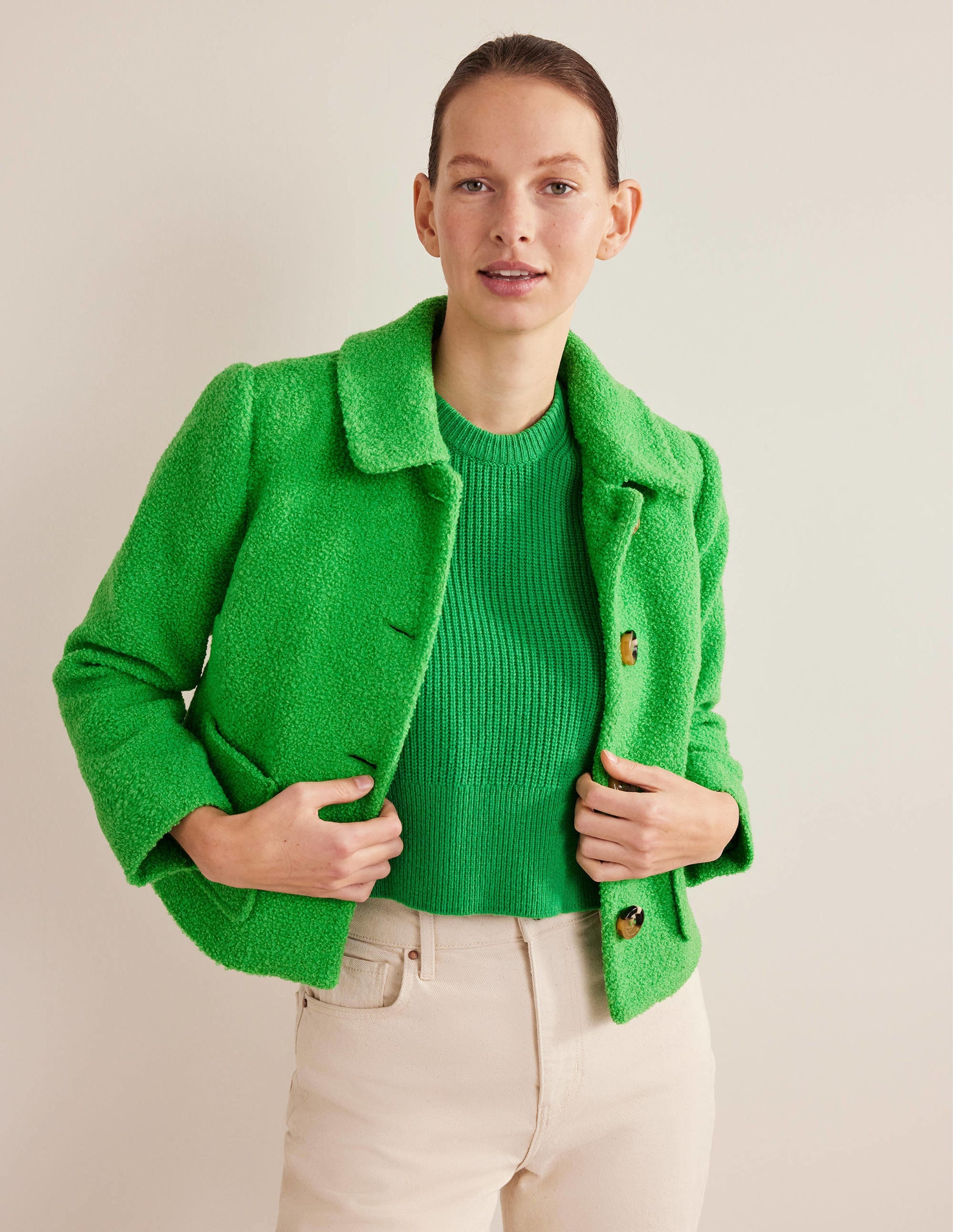 Rye Kurze Jacke-Leguangrün - Image 1