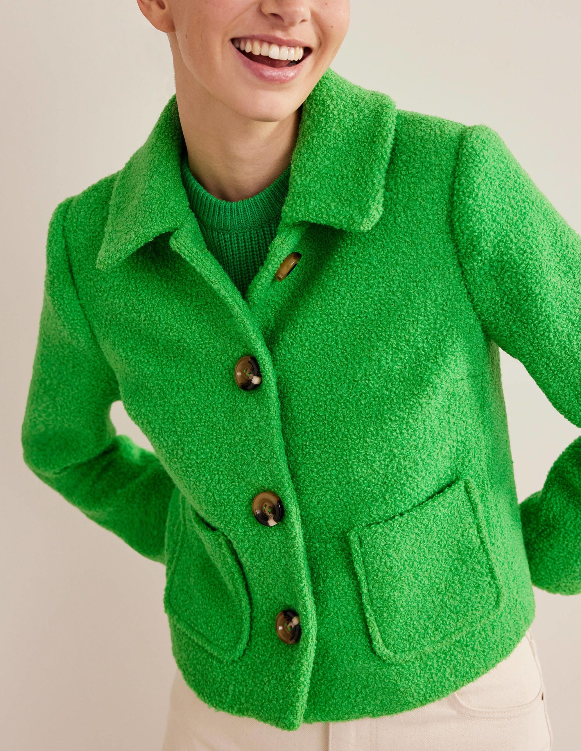 Rye Kurze Jacke-Leguangrün - Image 2