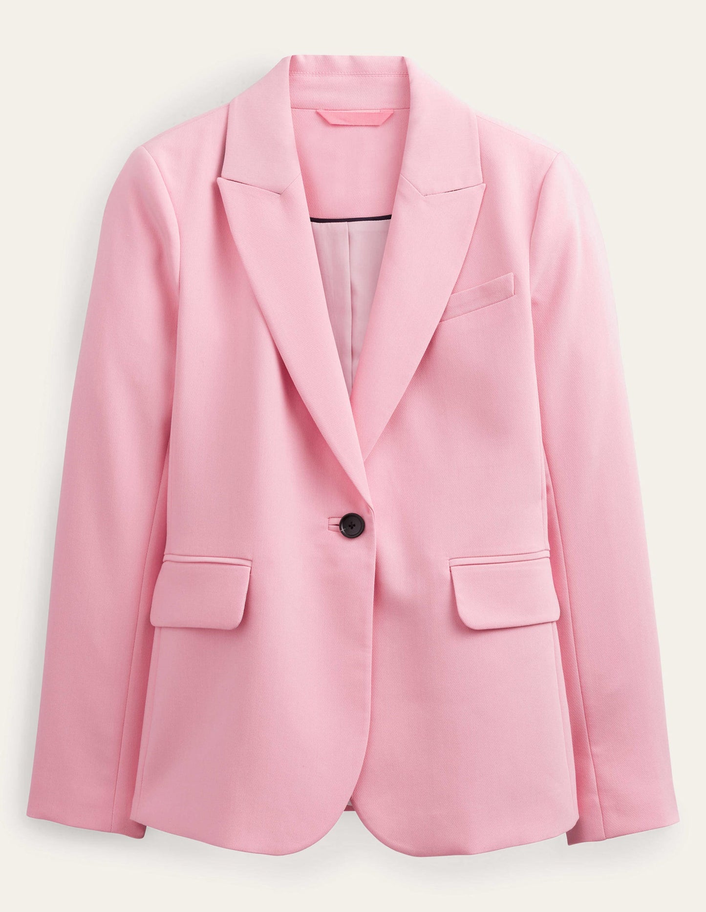 Blazer de tailleur ajusté-Rose