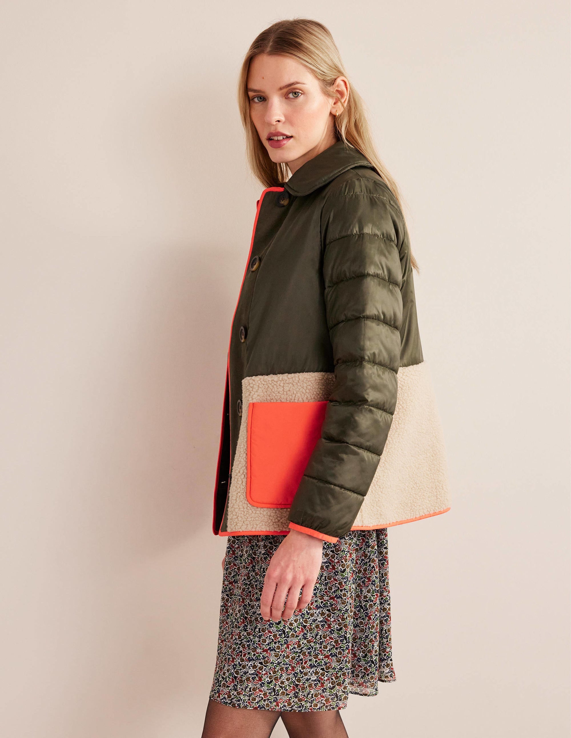 Steppjacke aus Borg-Birds/Snowdrop Sprig - Image 5