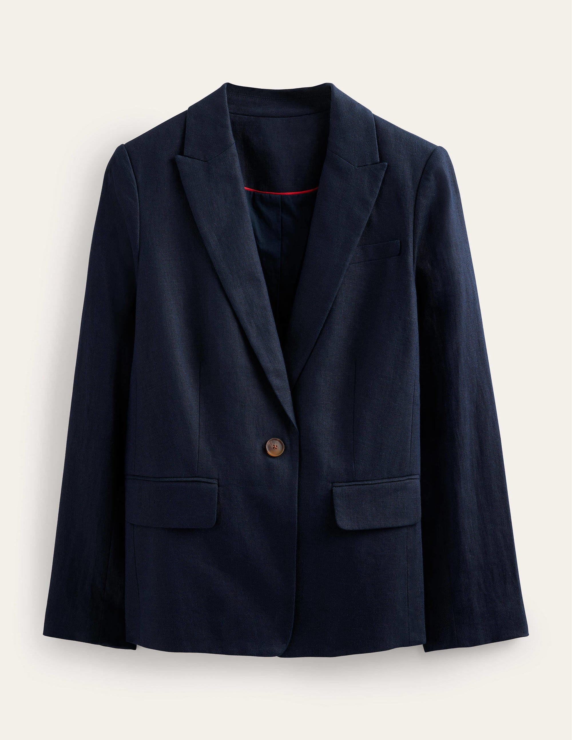 Cambridge Leinenblazer-Aqua Marine Marl - Image 7