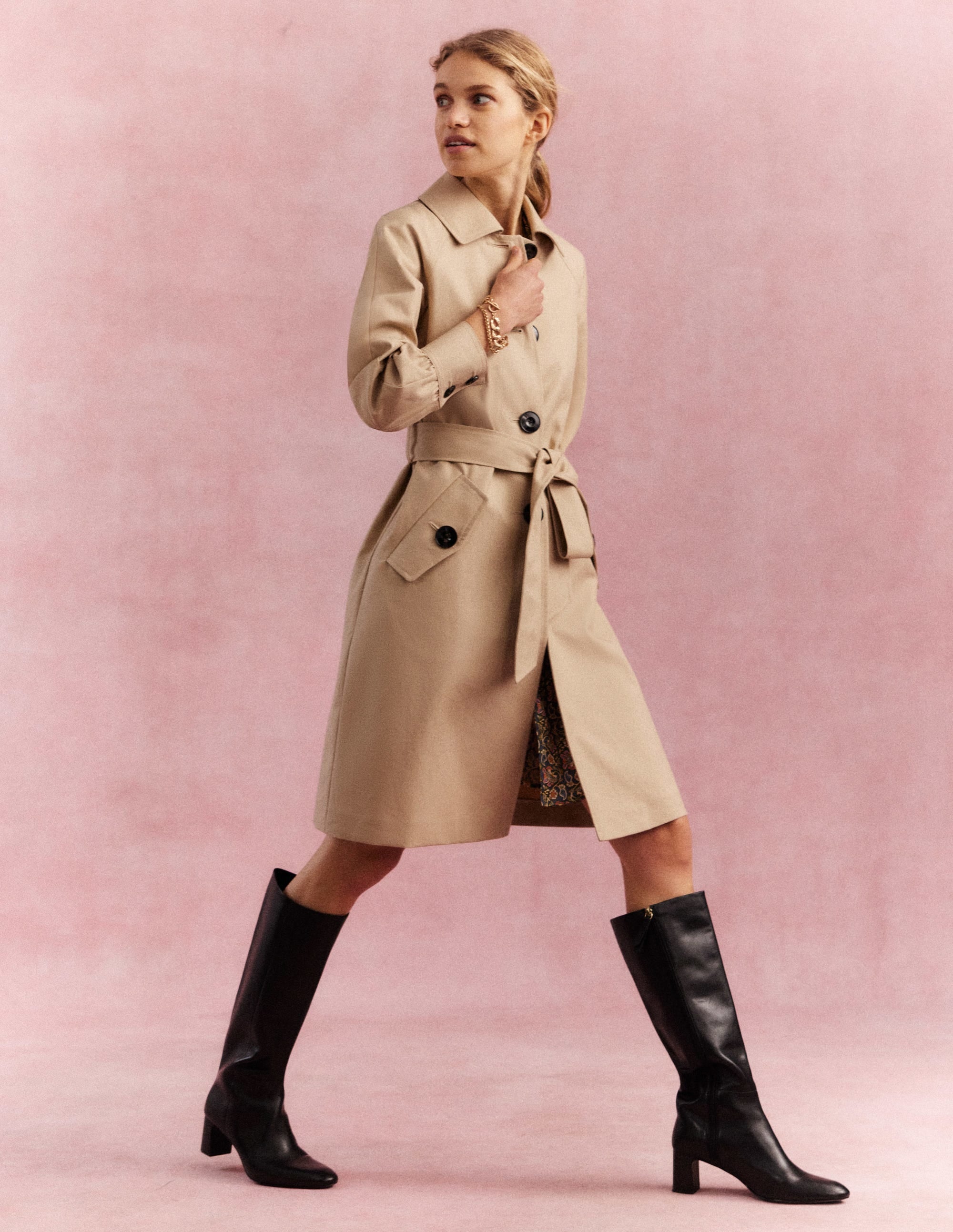 Belted Trench Coat-Rope - Image 7