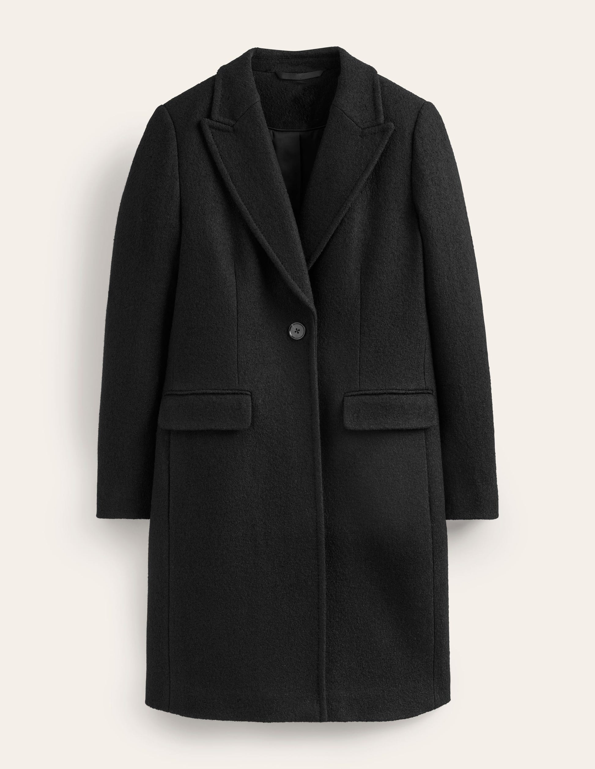 Canterbury Texturierter Mantel-Schwarz-6