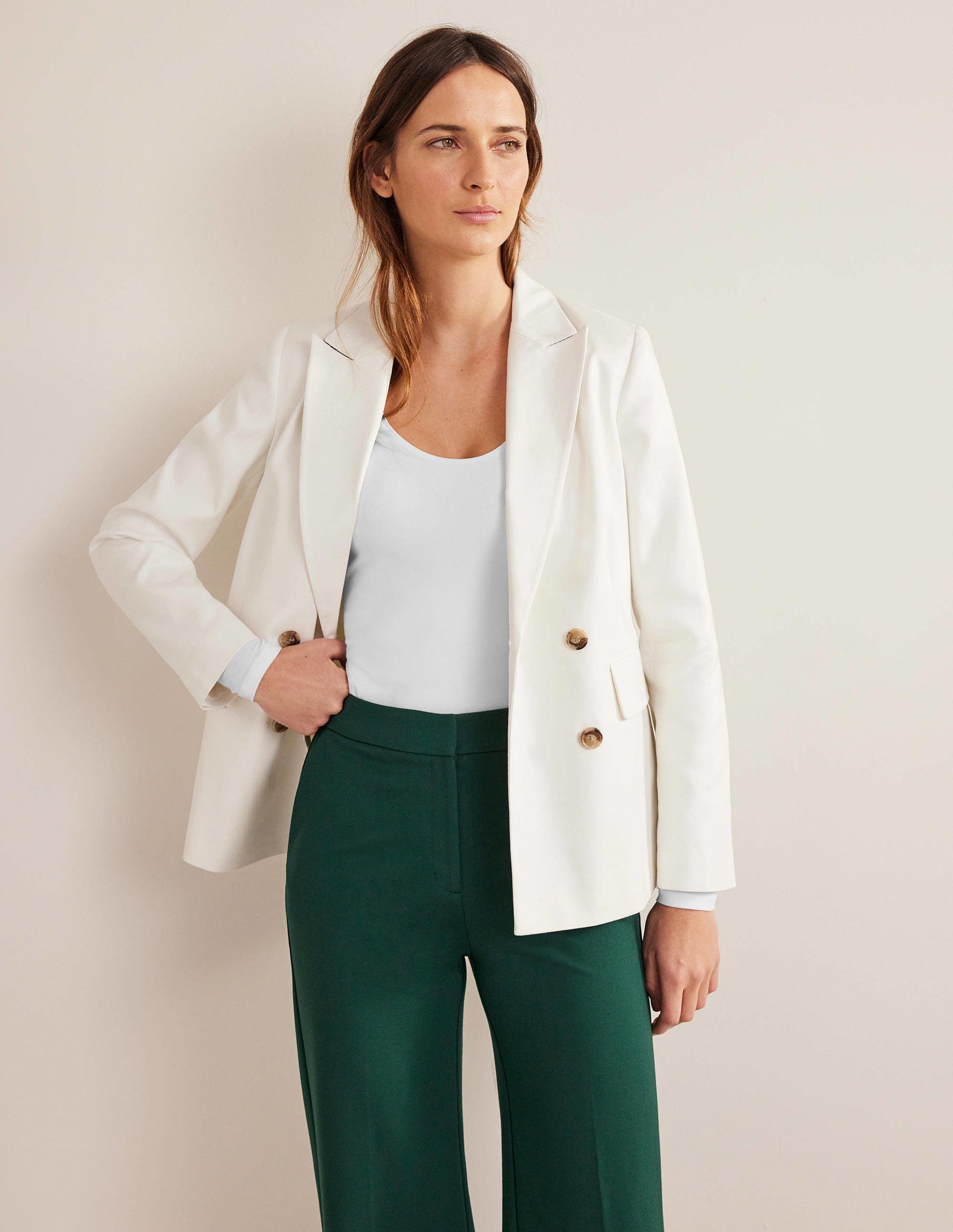 Double Layer Front Top-White-4