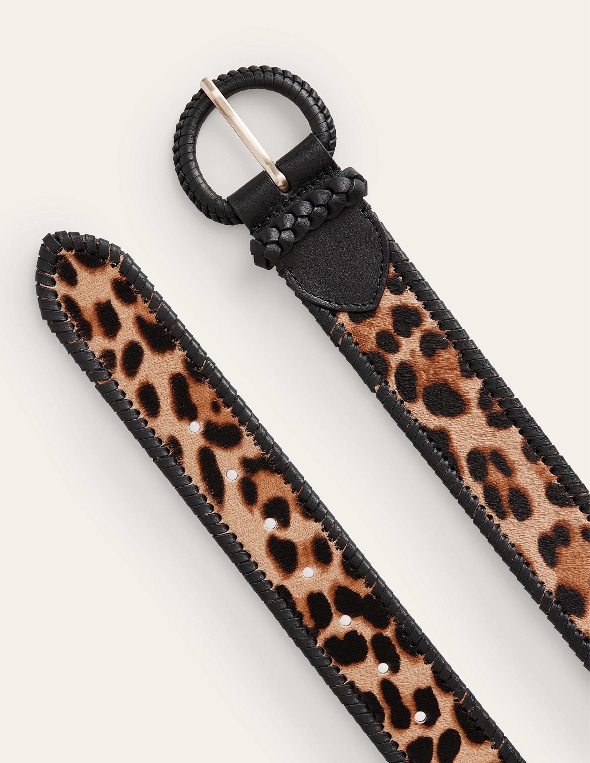 Ceinture tissée-Léopard classique - Image 3