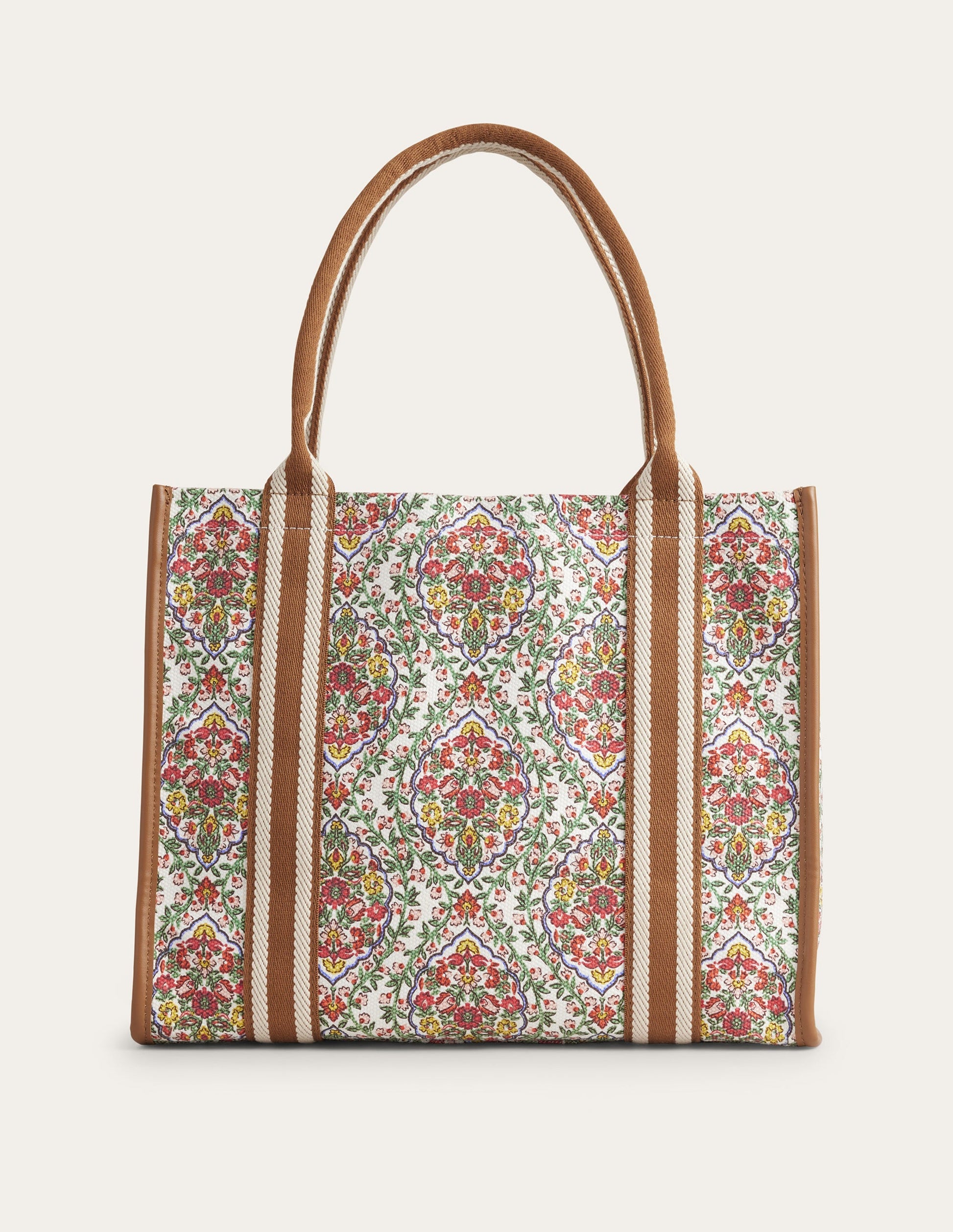 Tilda Canvas Tote Bag-Multi Vine, Terrace-3