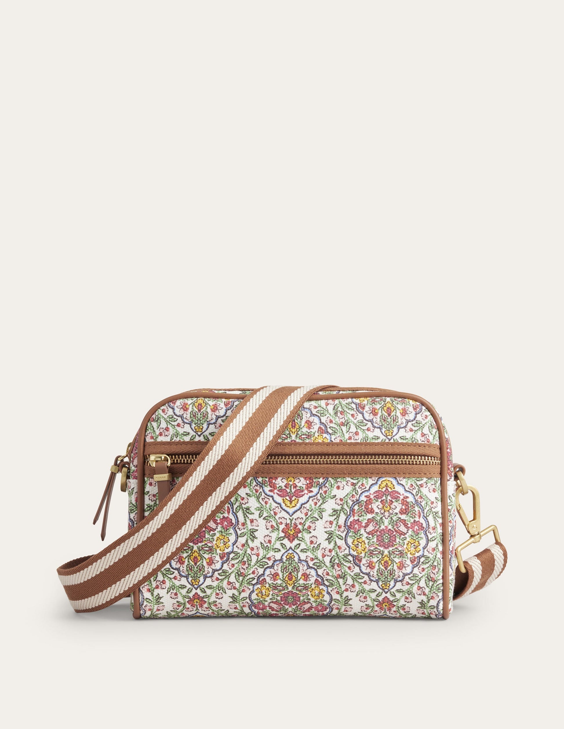 Sac à bandoulière en toile-Multi, motif Vine Terrace-3