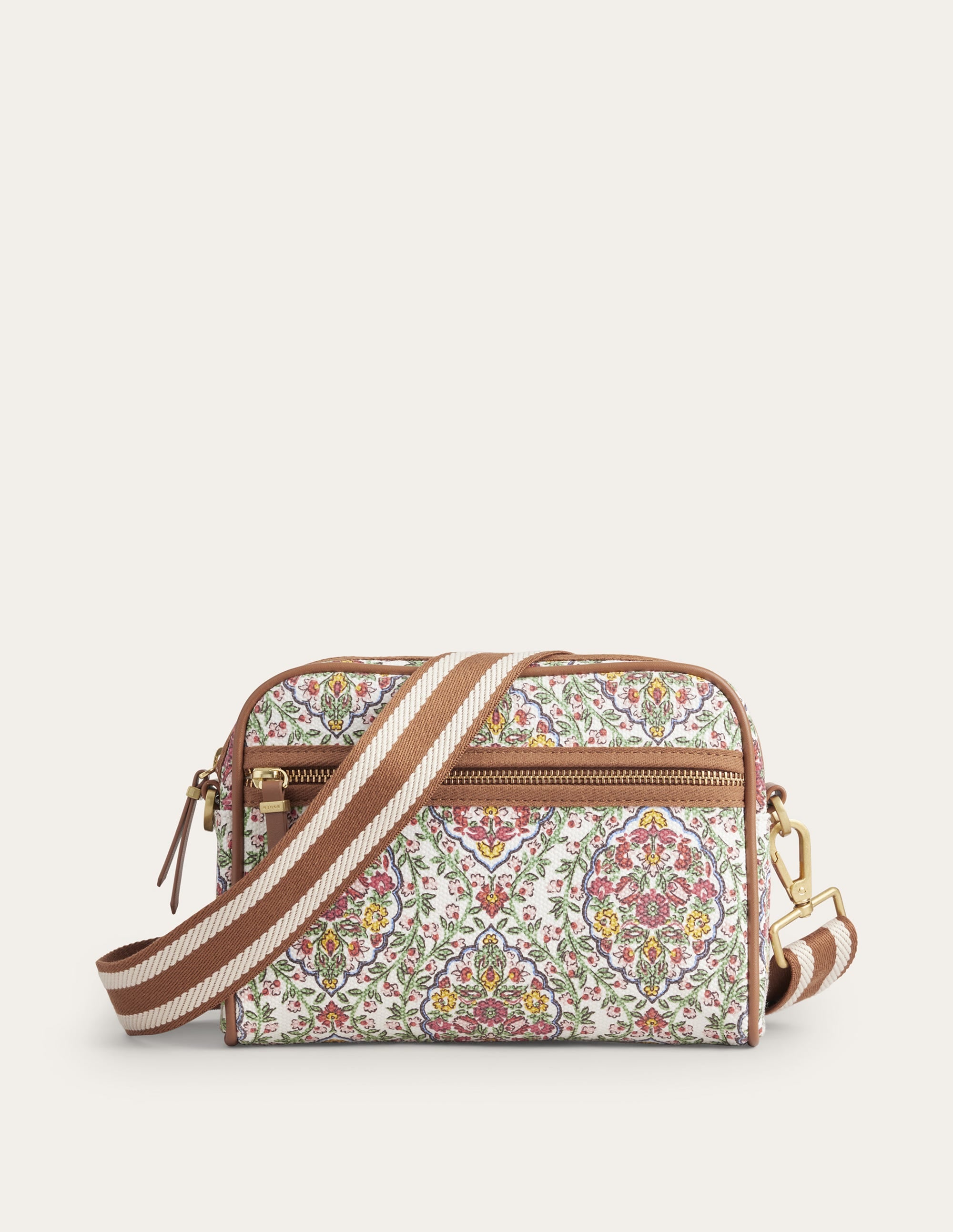 Sac à bandoulière en toile-Multi, motif Vine Terrace - Image 3