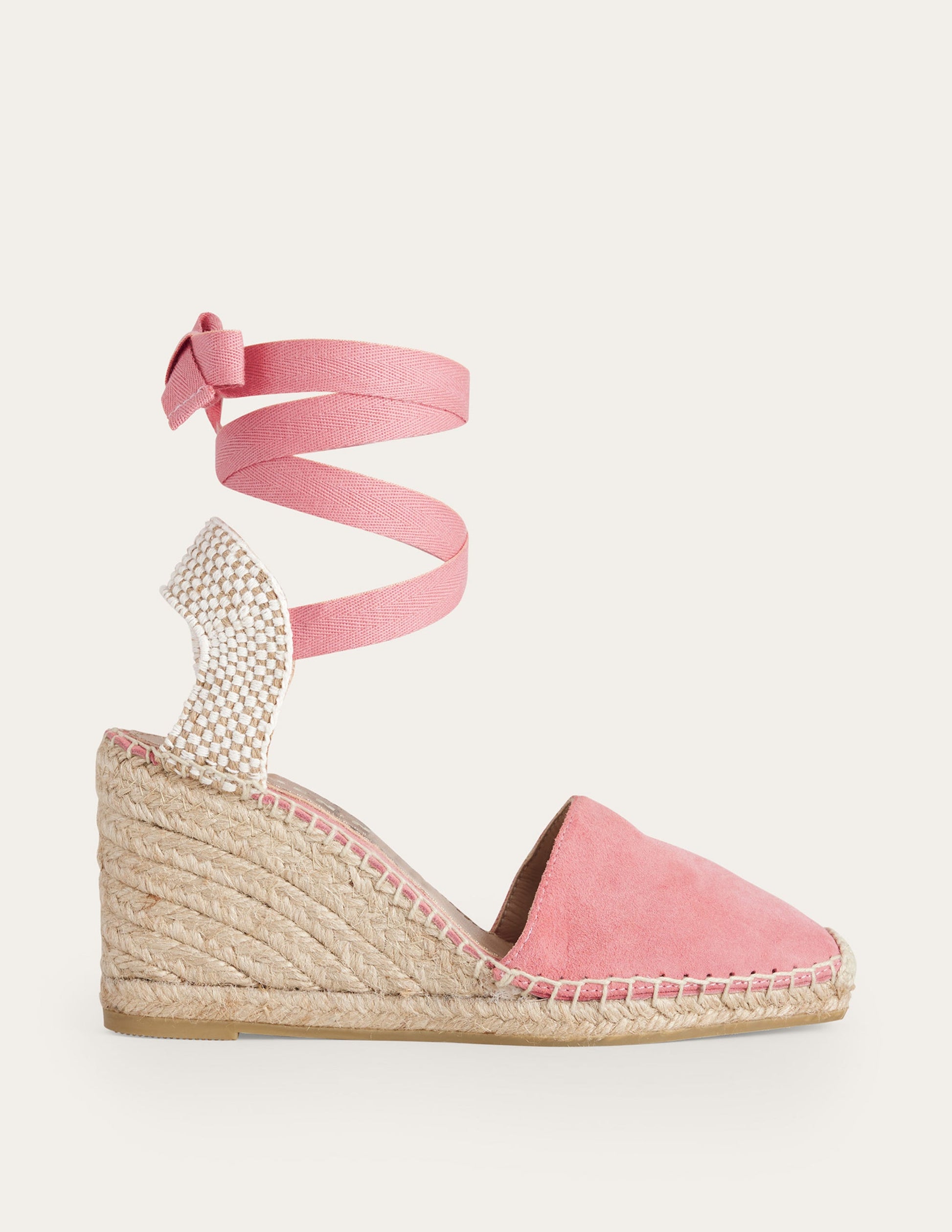 Esme Espadrille Wedges-Blush Suede-2