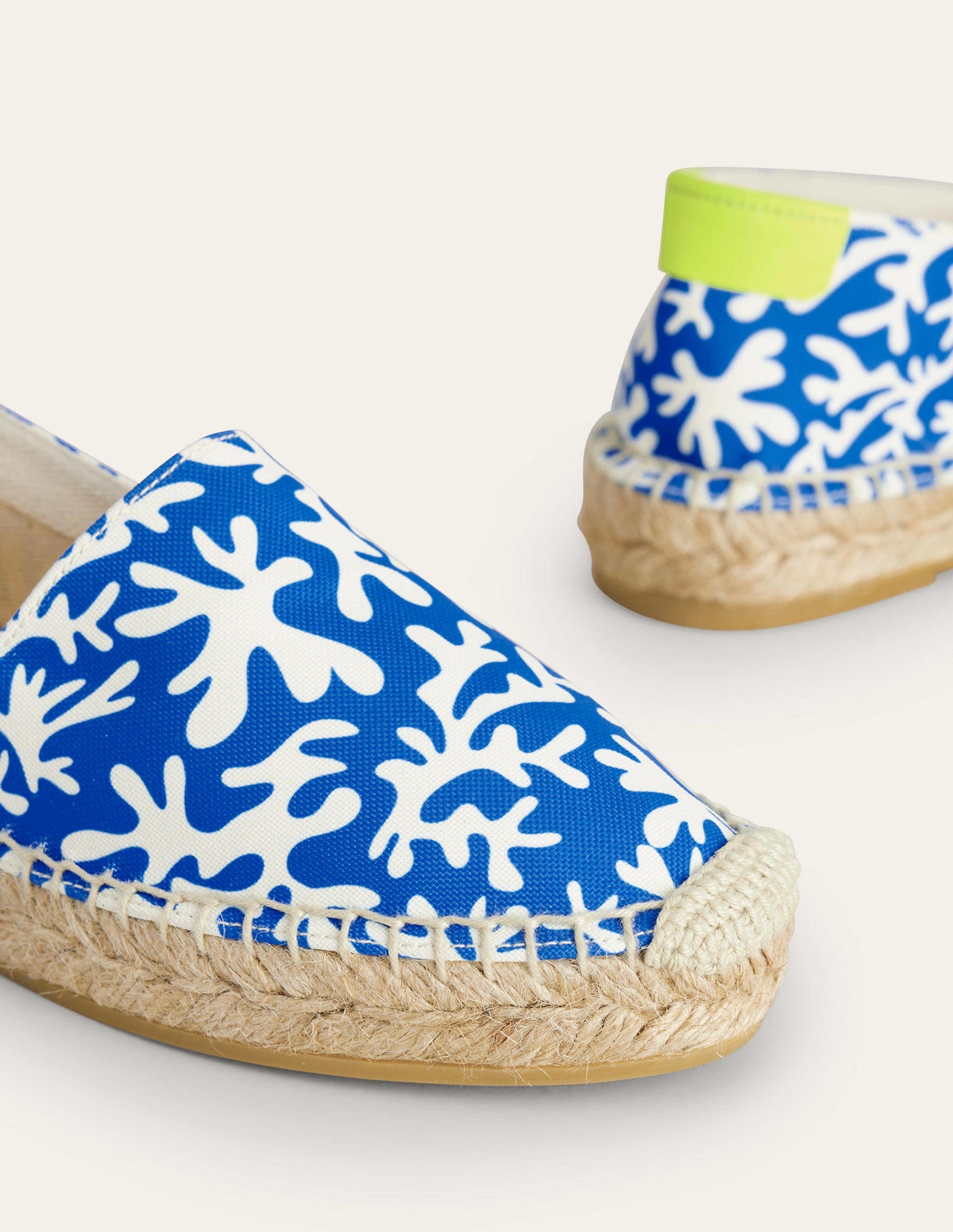 Espadrilles plates classiques-Bleu marocain-4