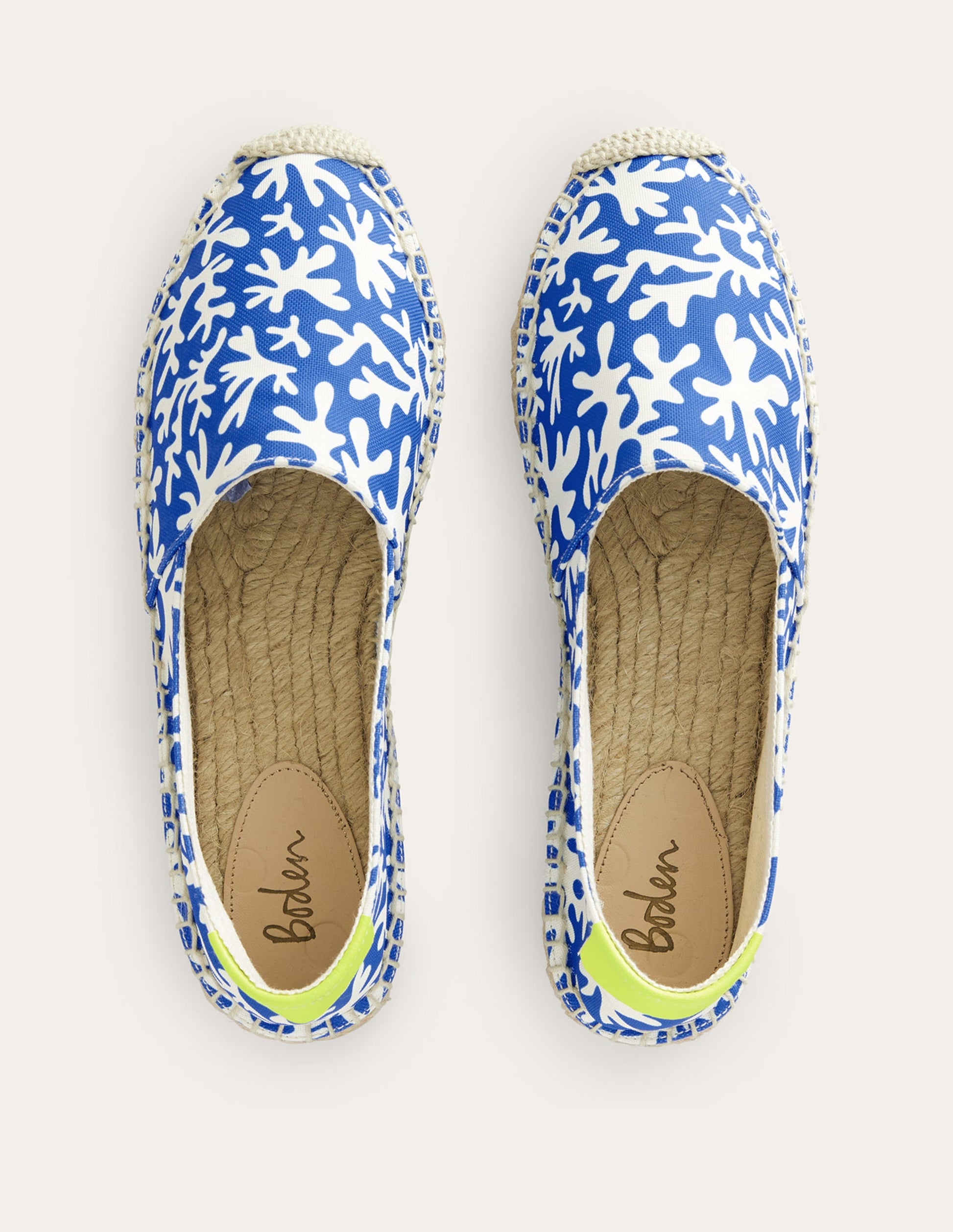 Espadrilles plates classiques-Bleu marocain-5
