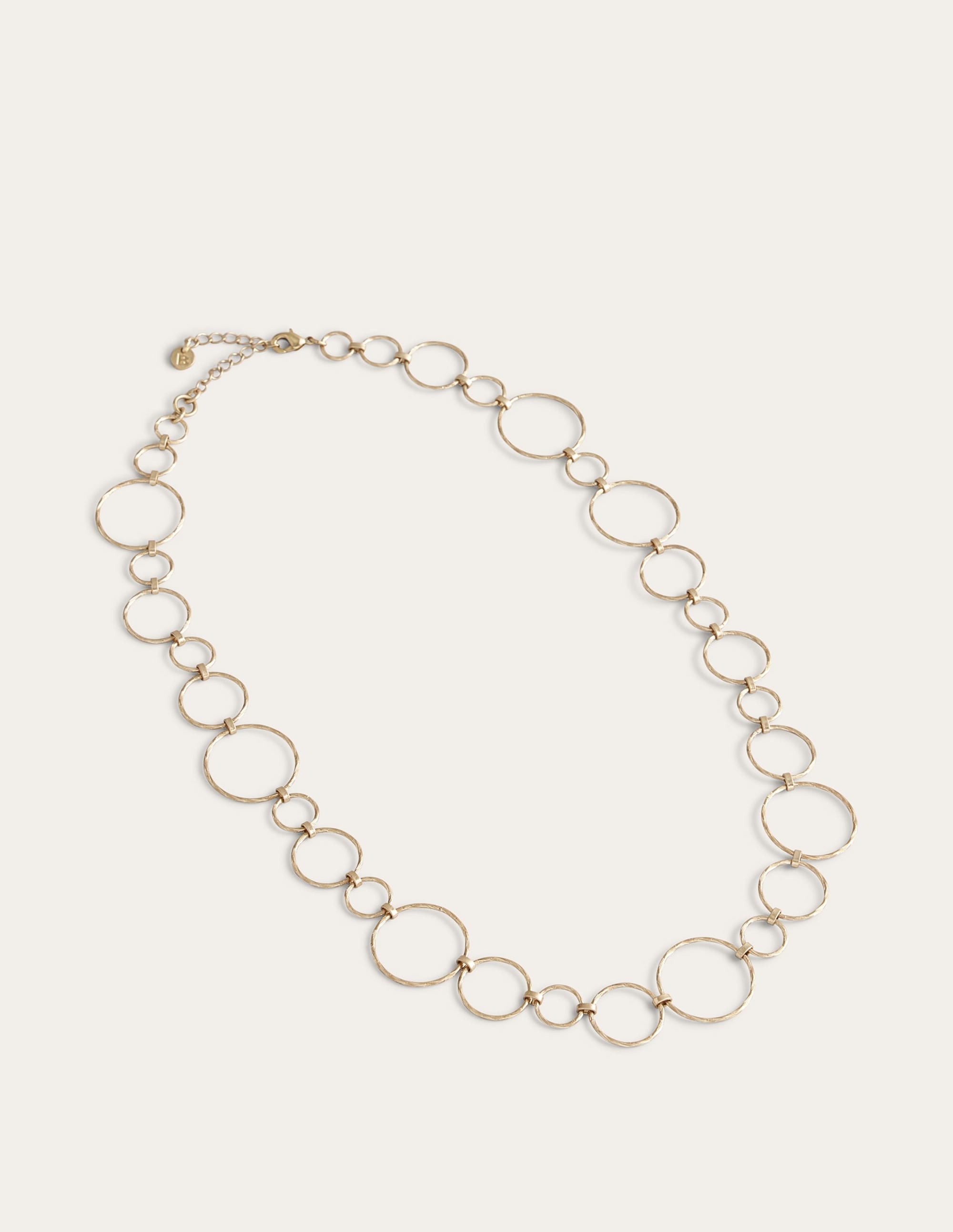 Collier à anneaux-Doré - Image 2