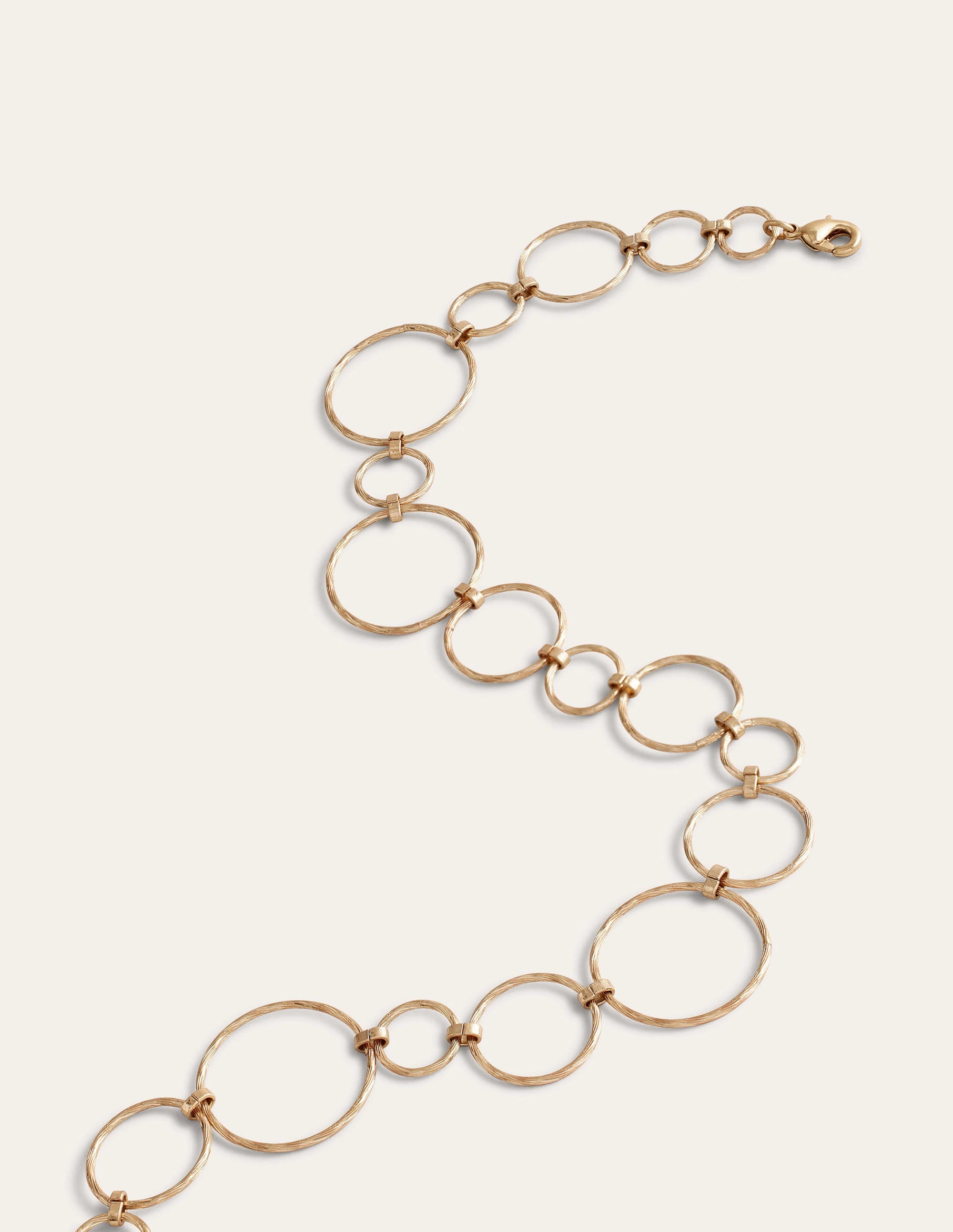 Collier à anneaux-Doré - Image 3