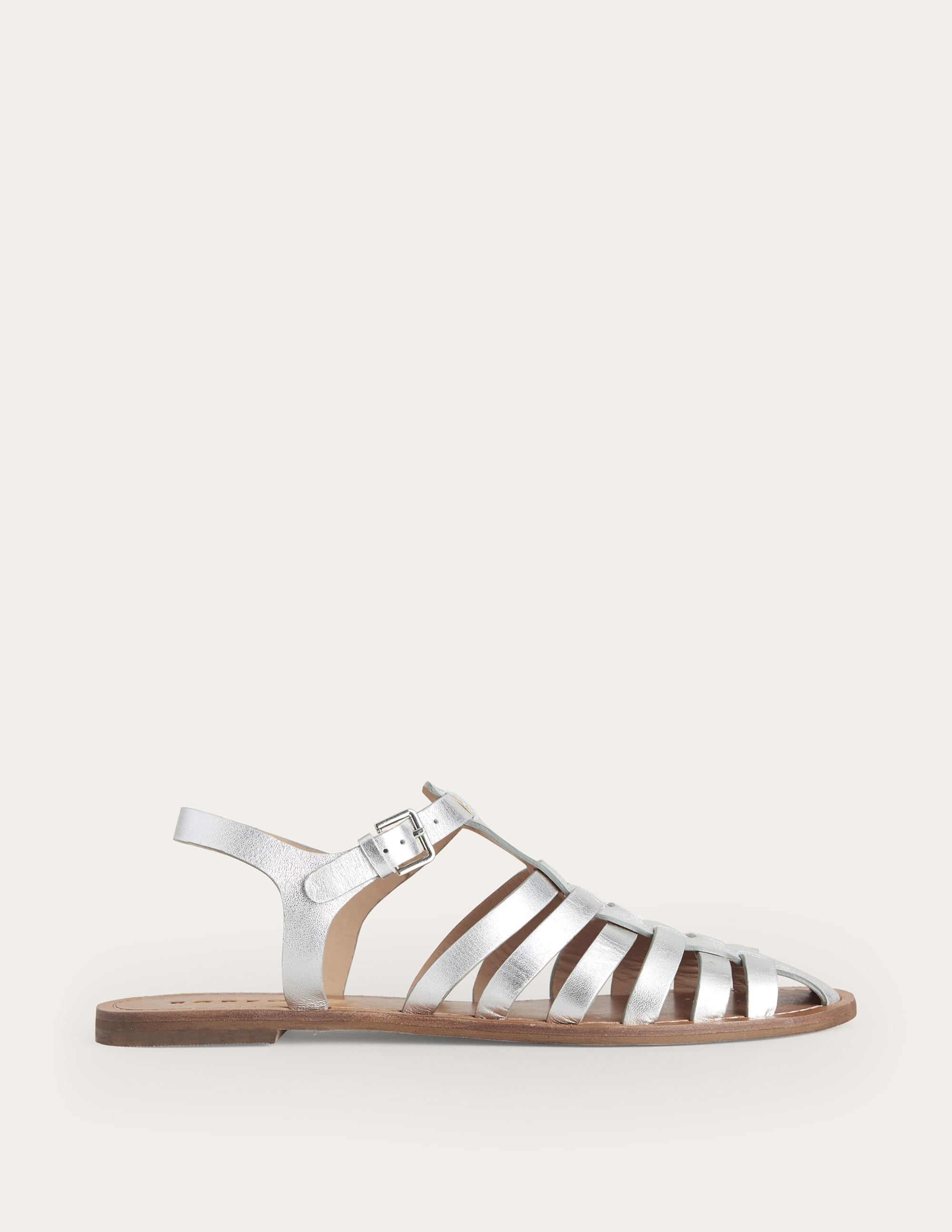 Traditionelle Fischersandalen-Silber - Image 2