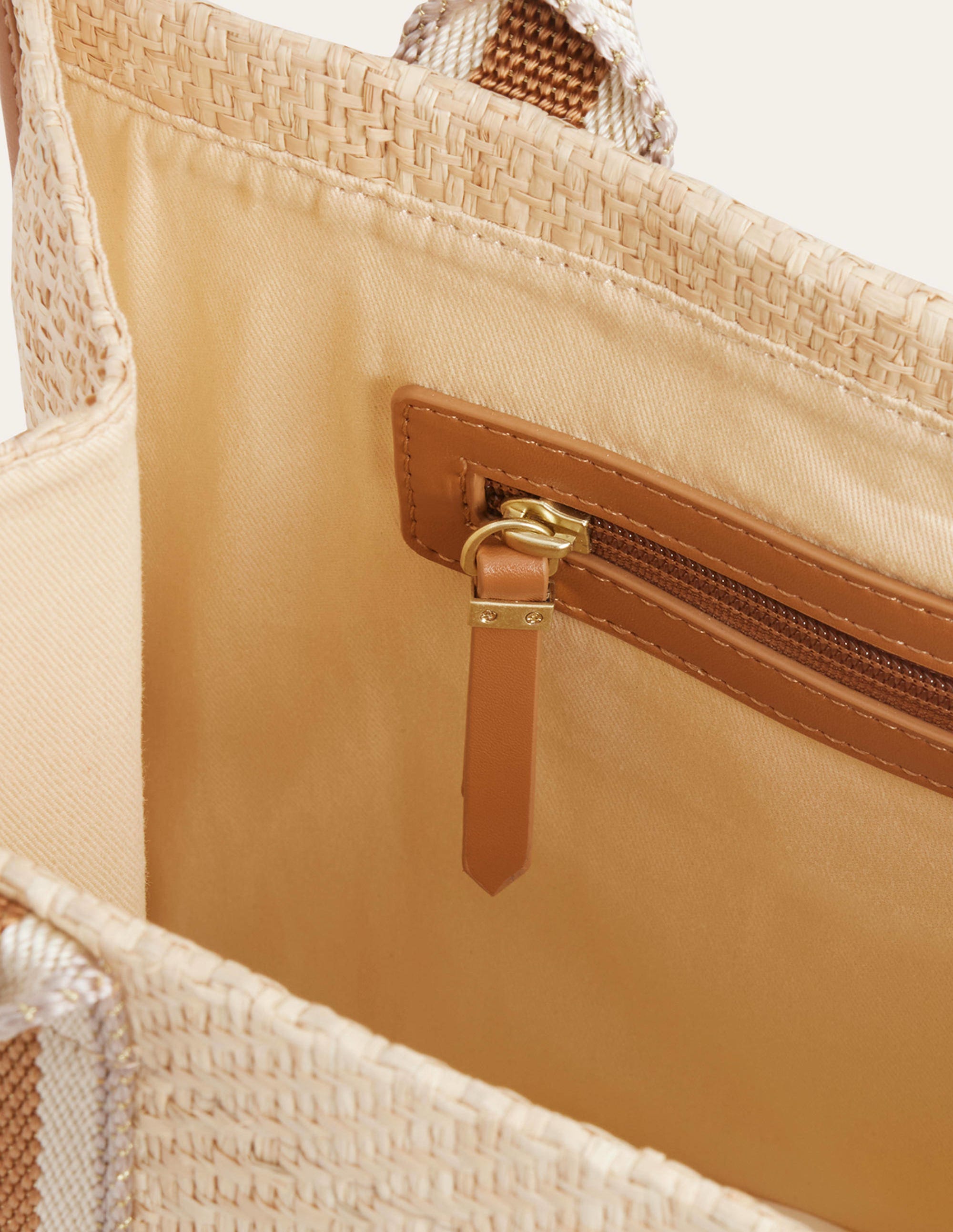 Sac cabas en raphia-Raphia - Image 5