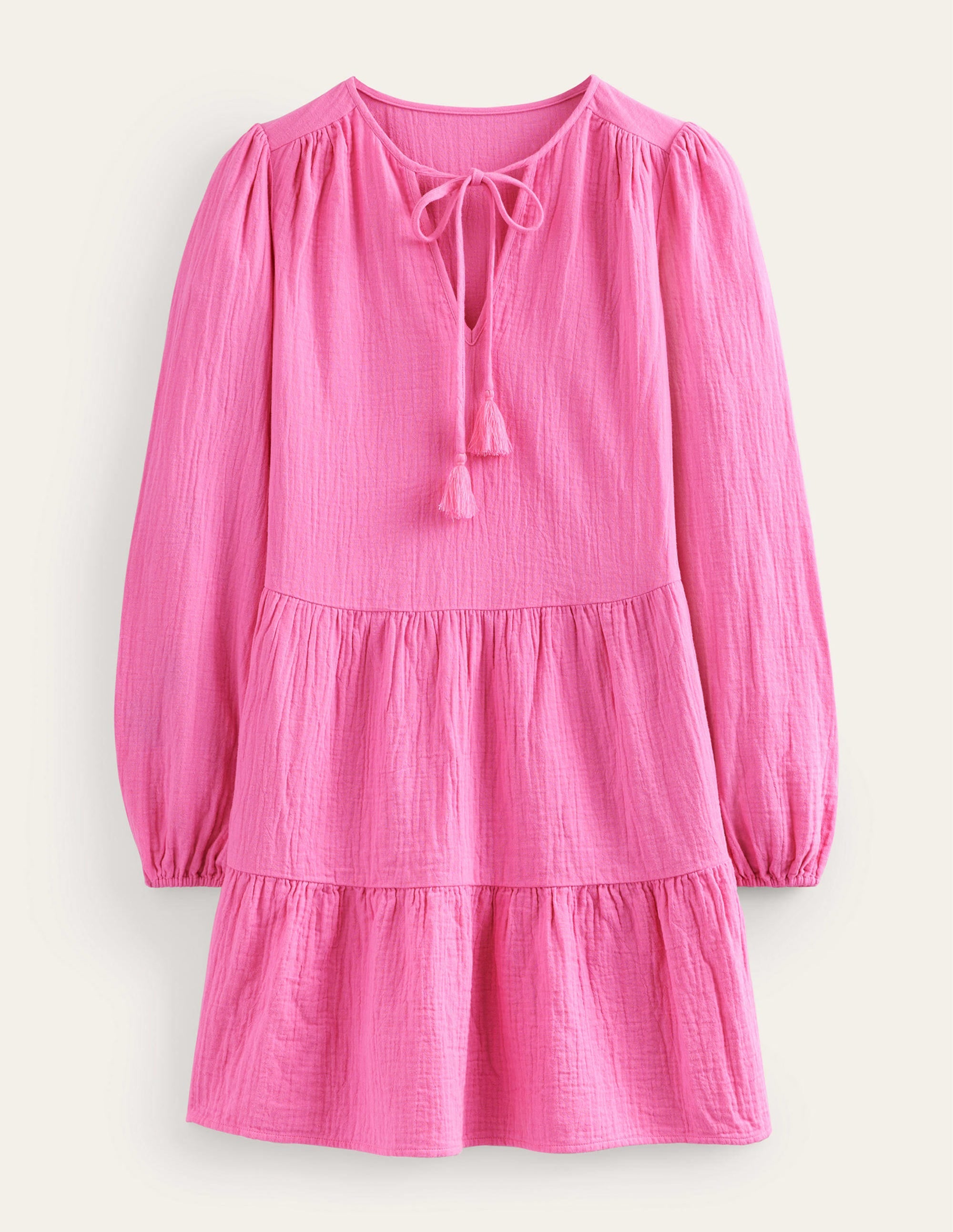 Seihtuch-Minikleid-Festivalrosa - Image 5